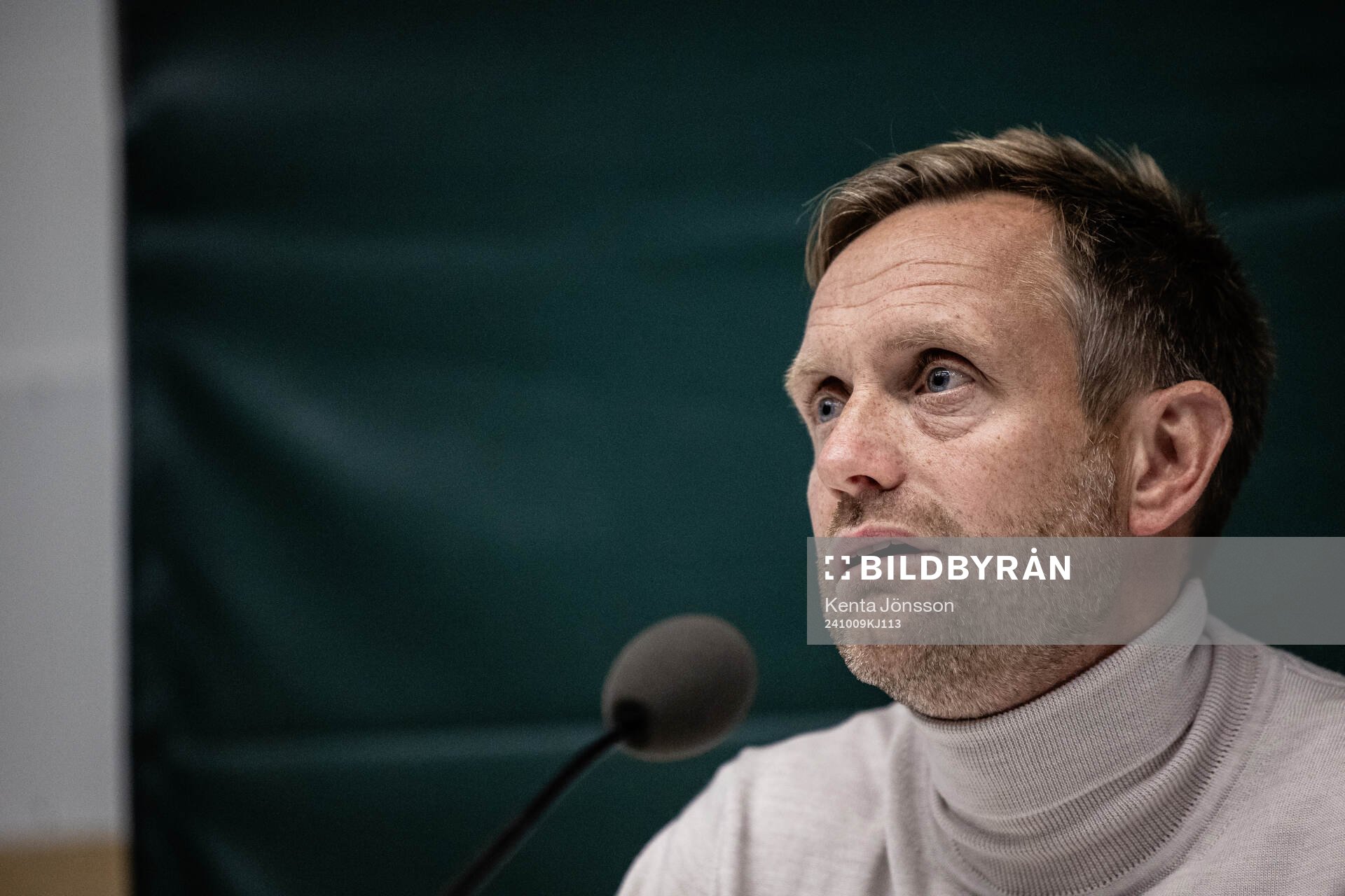 Coach Martin Sjögren of Hammarby