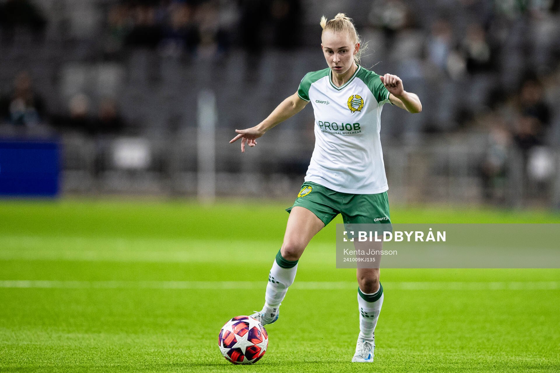 Emilie Joramo of Hammarby
