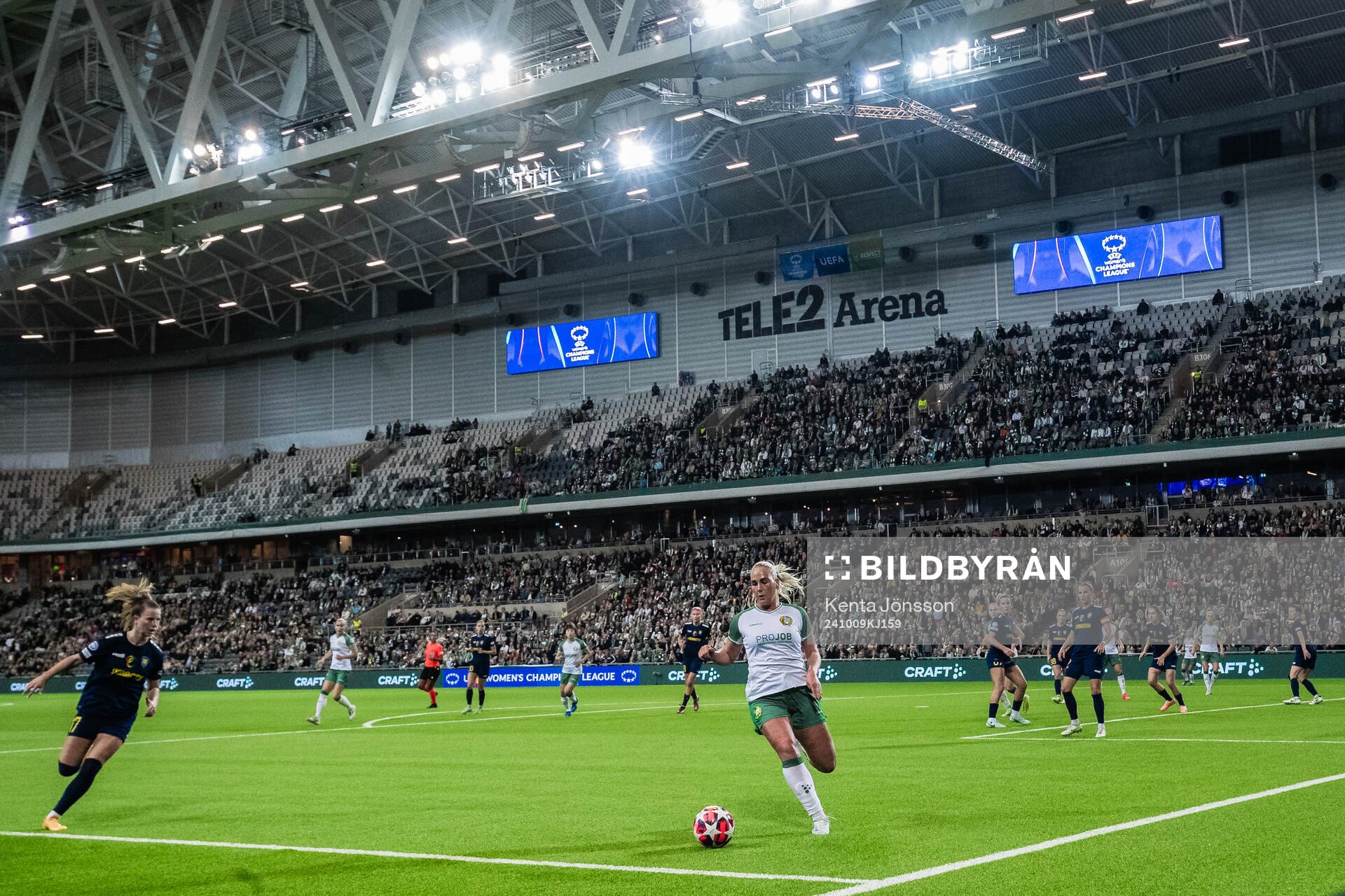 View over Tele2 Arena