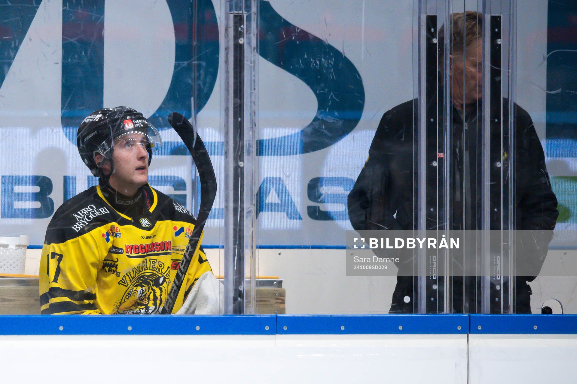 Vimmerbys Martin Pärna i utvisningsbåset