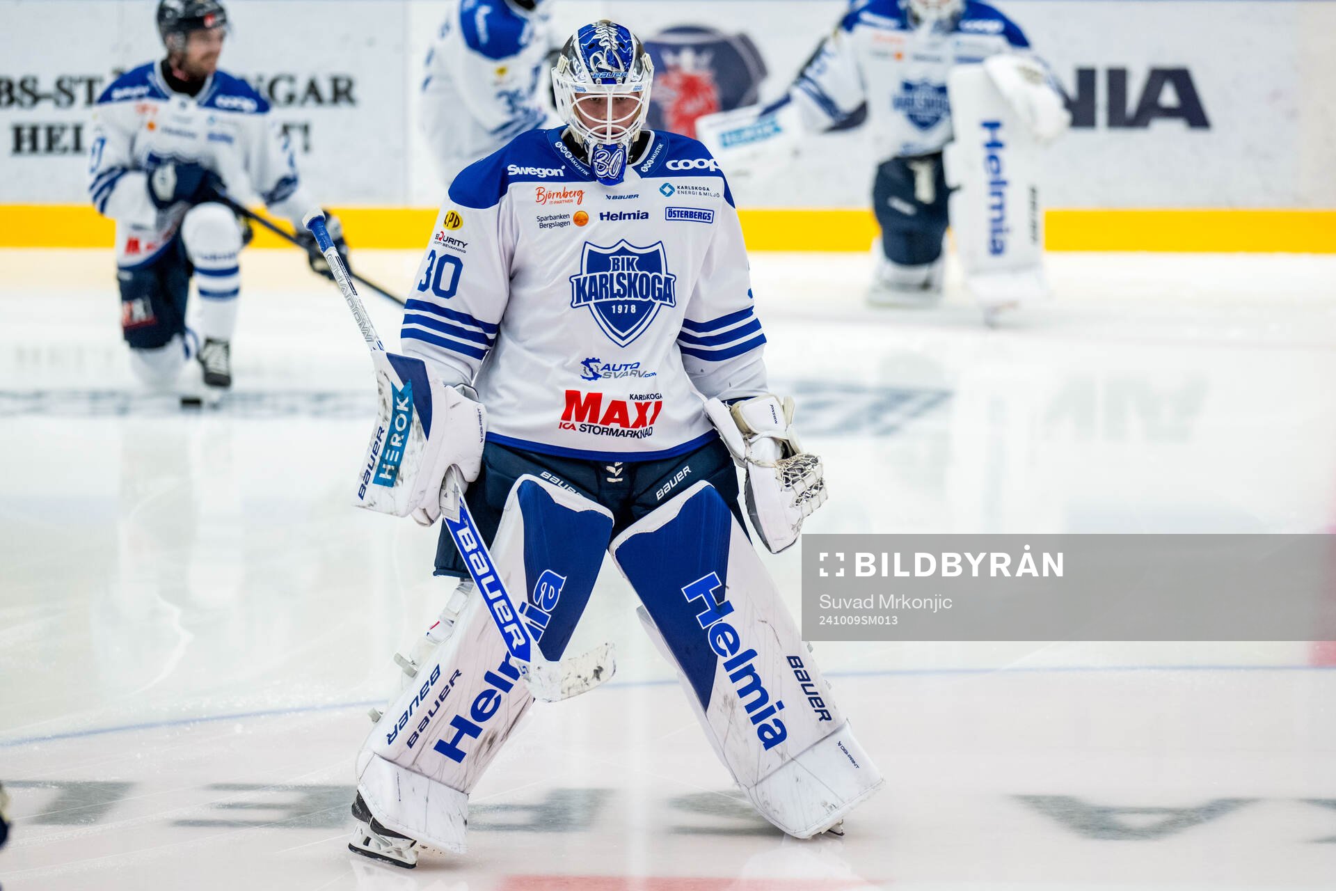 Karlskogas målvakt Samuel Jonsson