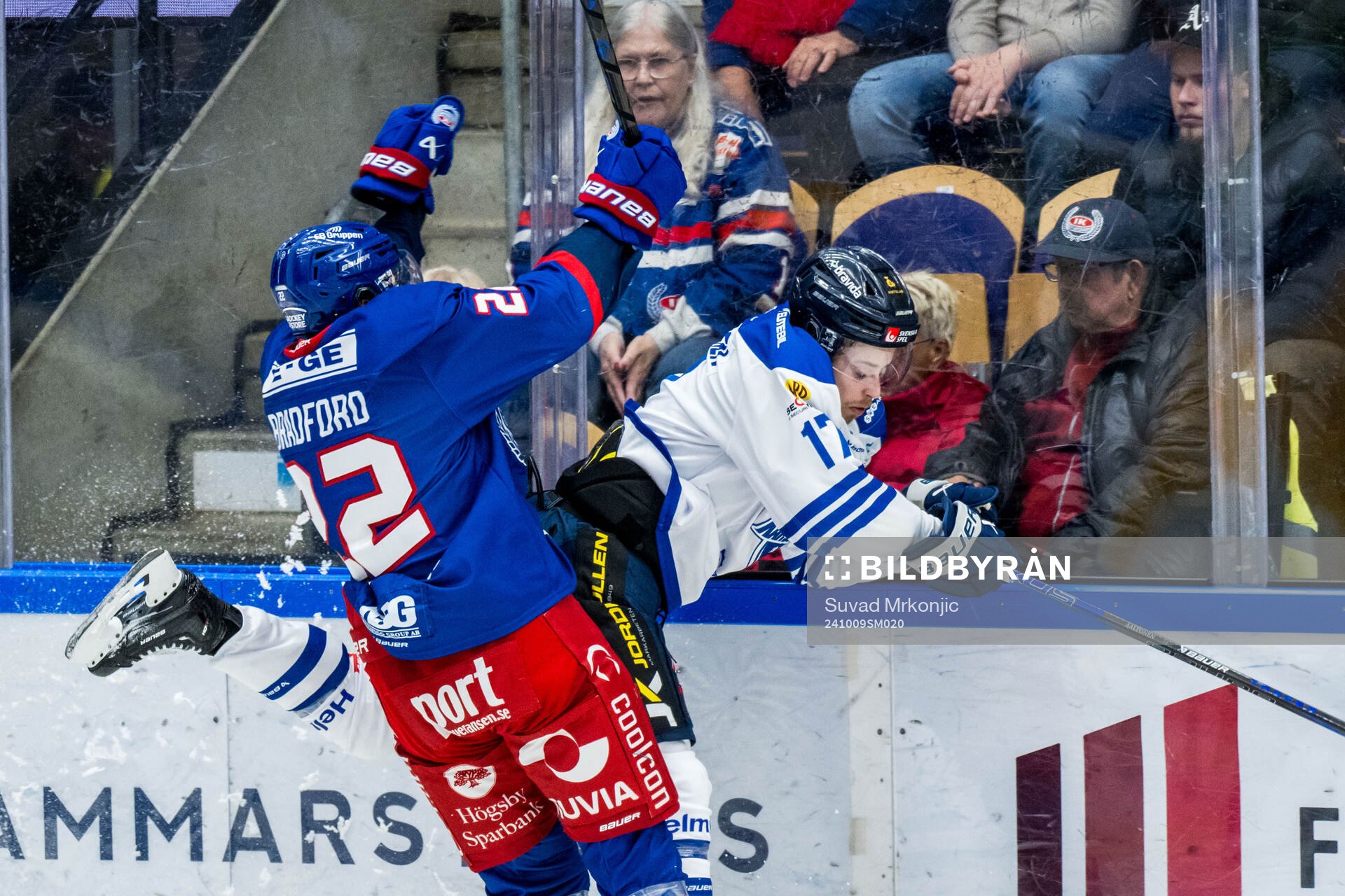Oskarshamns Erik Reed Bradford och Karlskogas Leevi Aaltonen