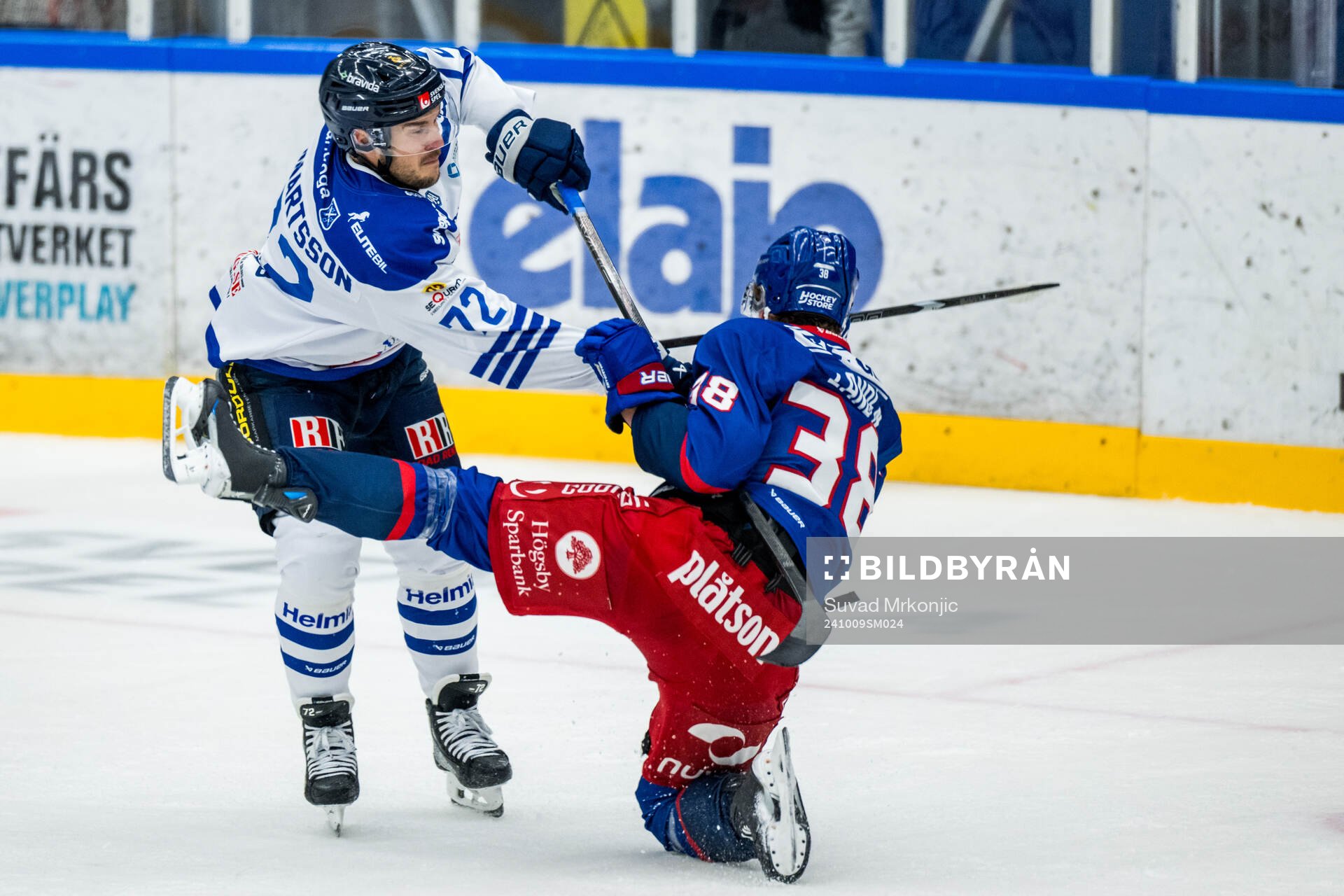 Karlskogas Viktor Lennartsson och Oskarshamns Axel Landén