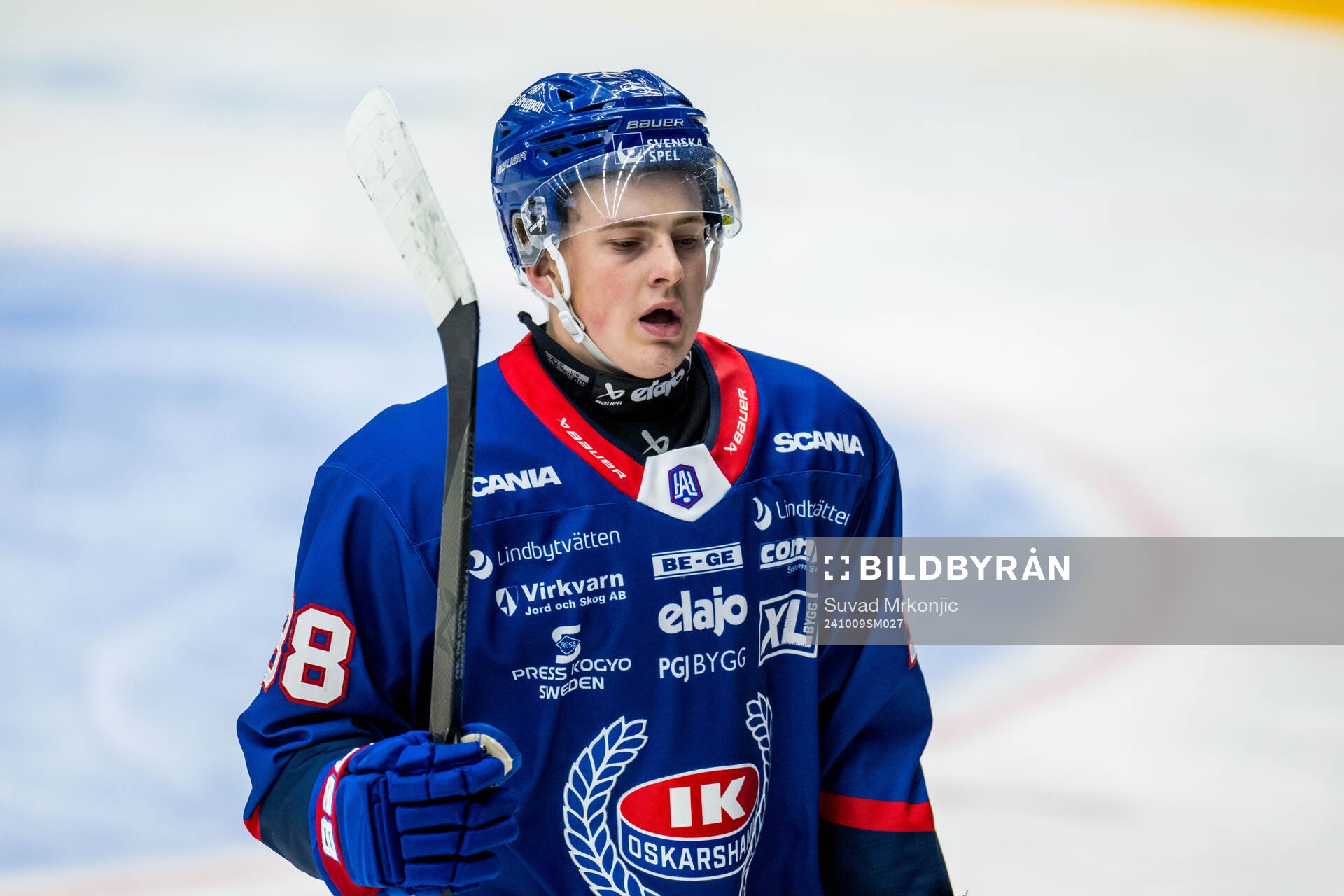 Oskarshamns Axel Landén deppar
