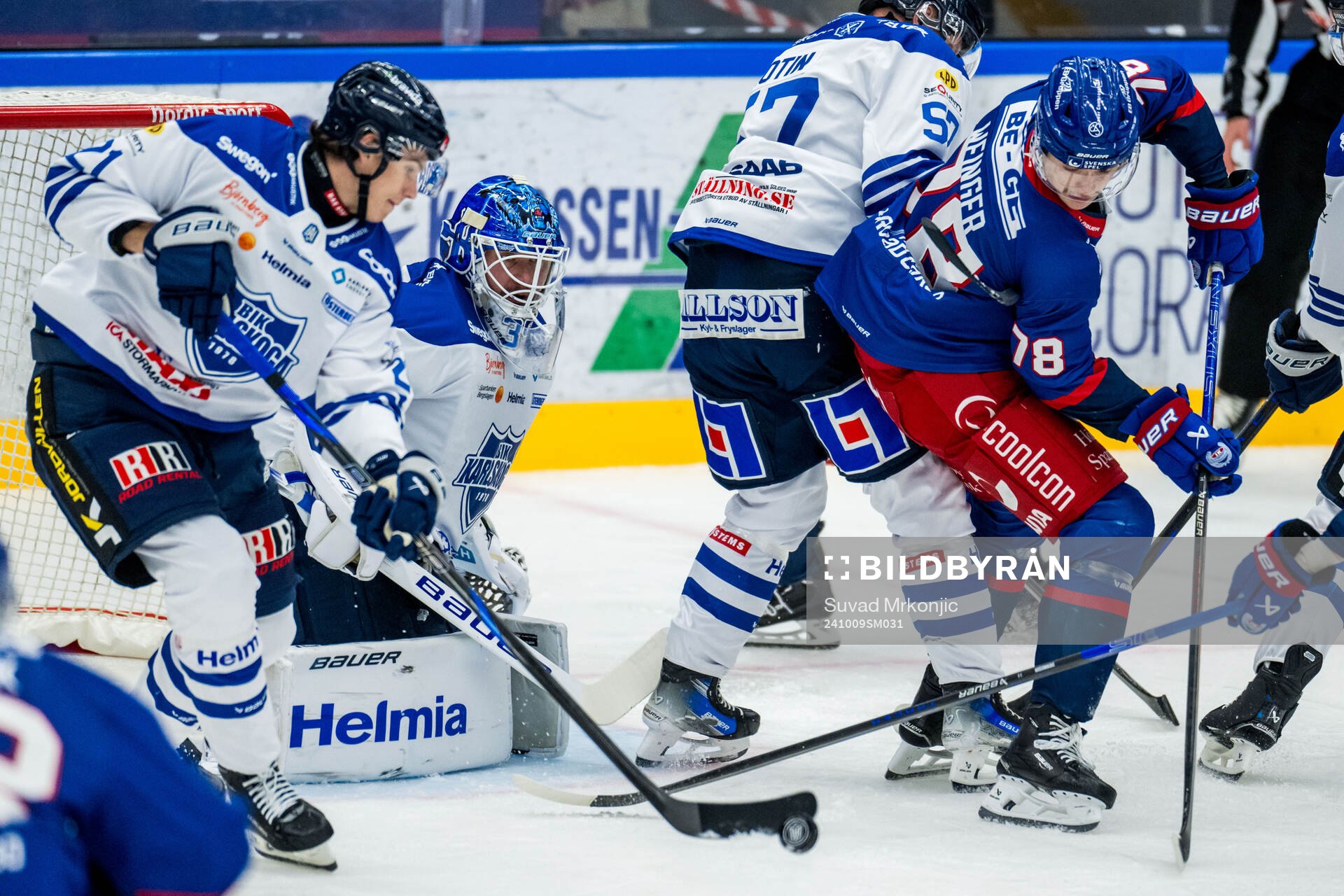 Karlskogas Christoffer Jansson och Oskarshamns Evan Weinger