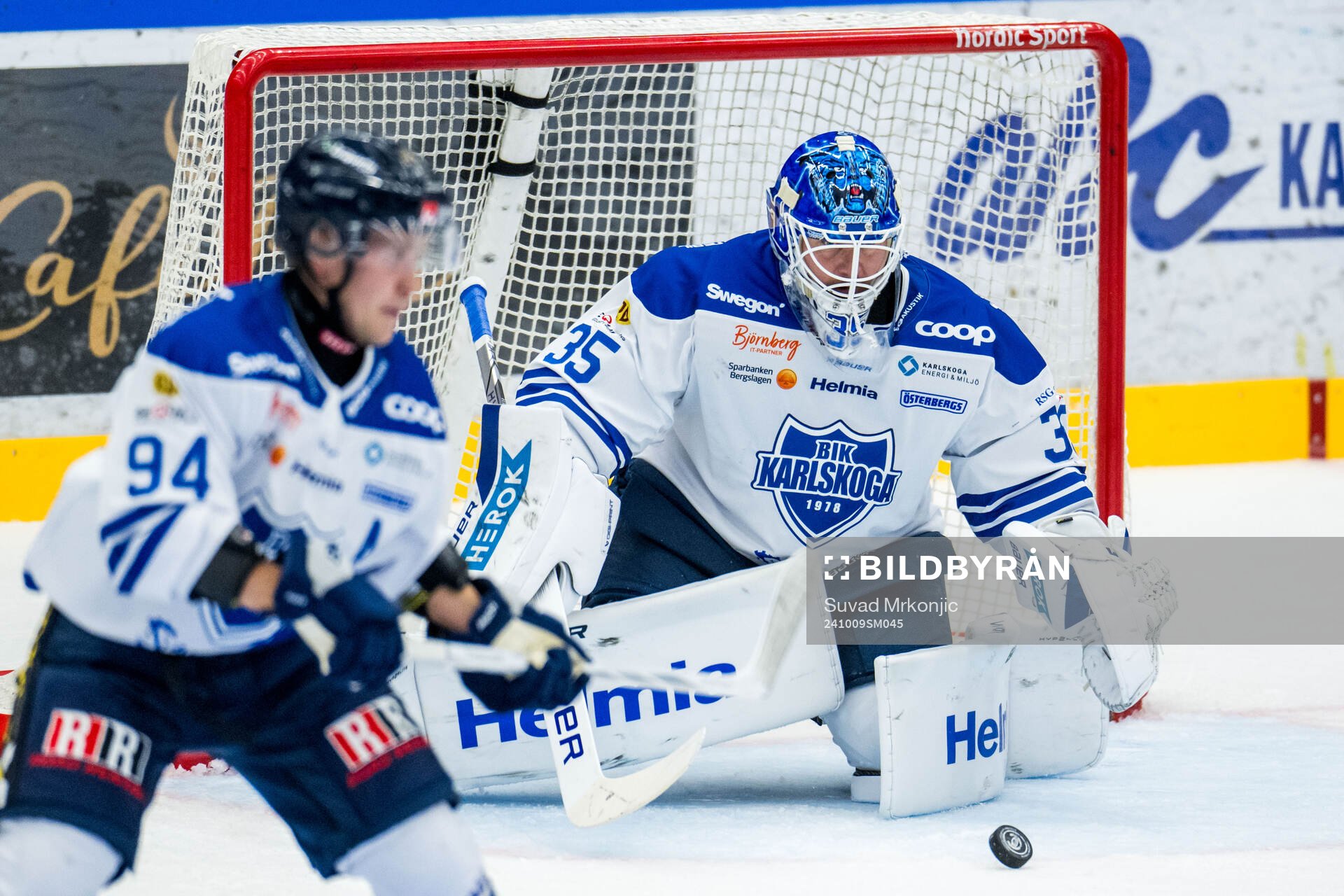 Karlskogas målvakt Lars Volden