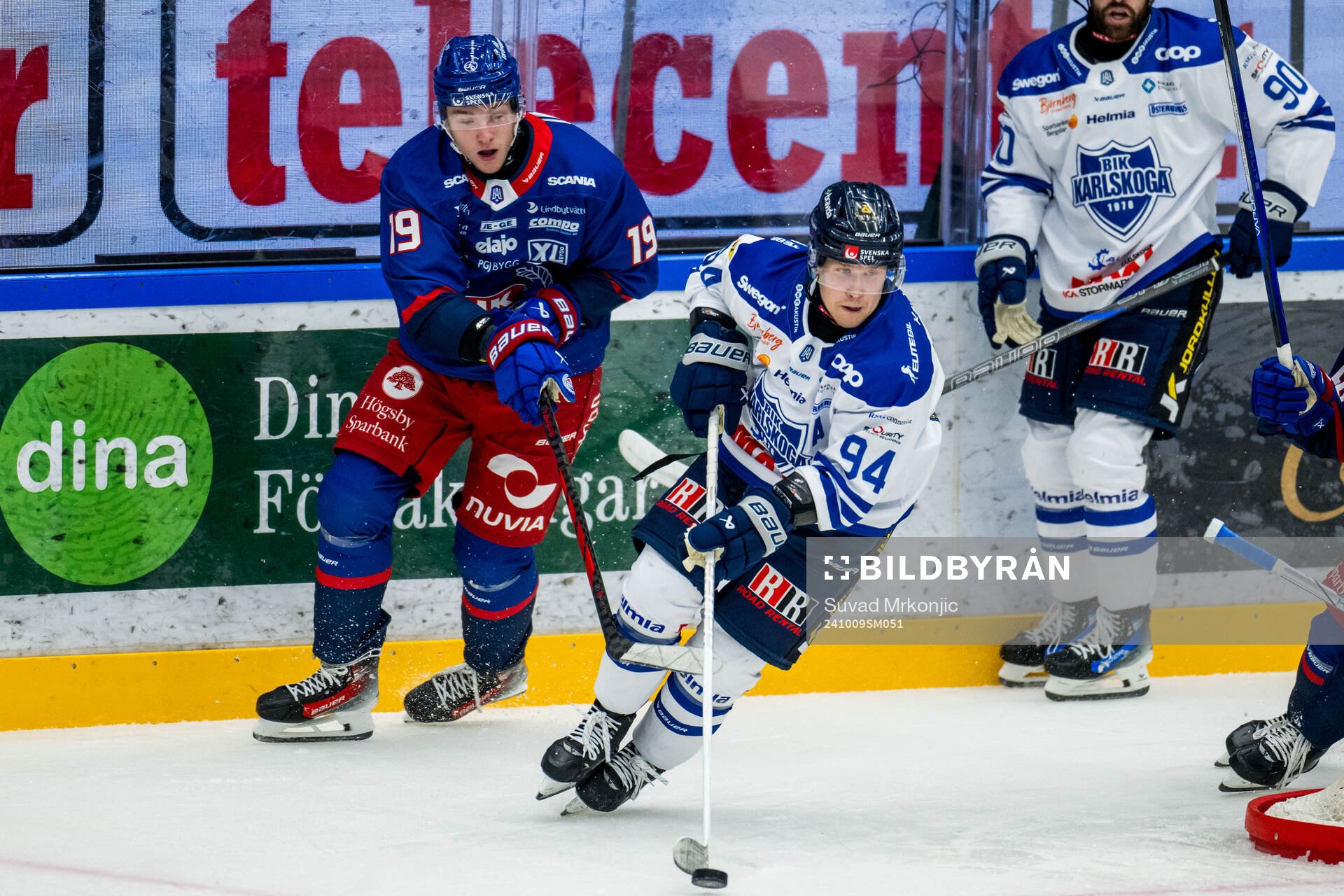 Oskarshamns Viktor Smeds och Karlskogas Henrik Larsson