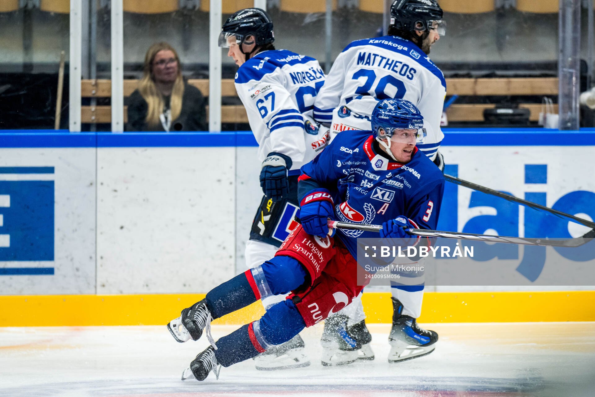 Karlskogas Jesper Norbäck och Oskarshamns Niclas Burström