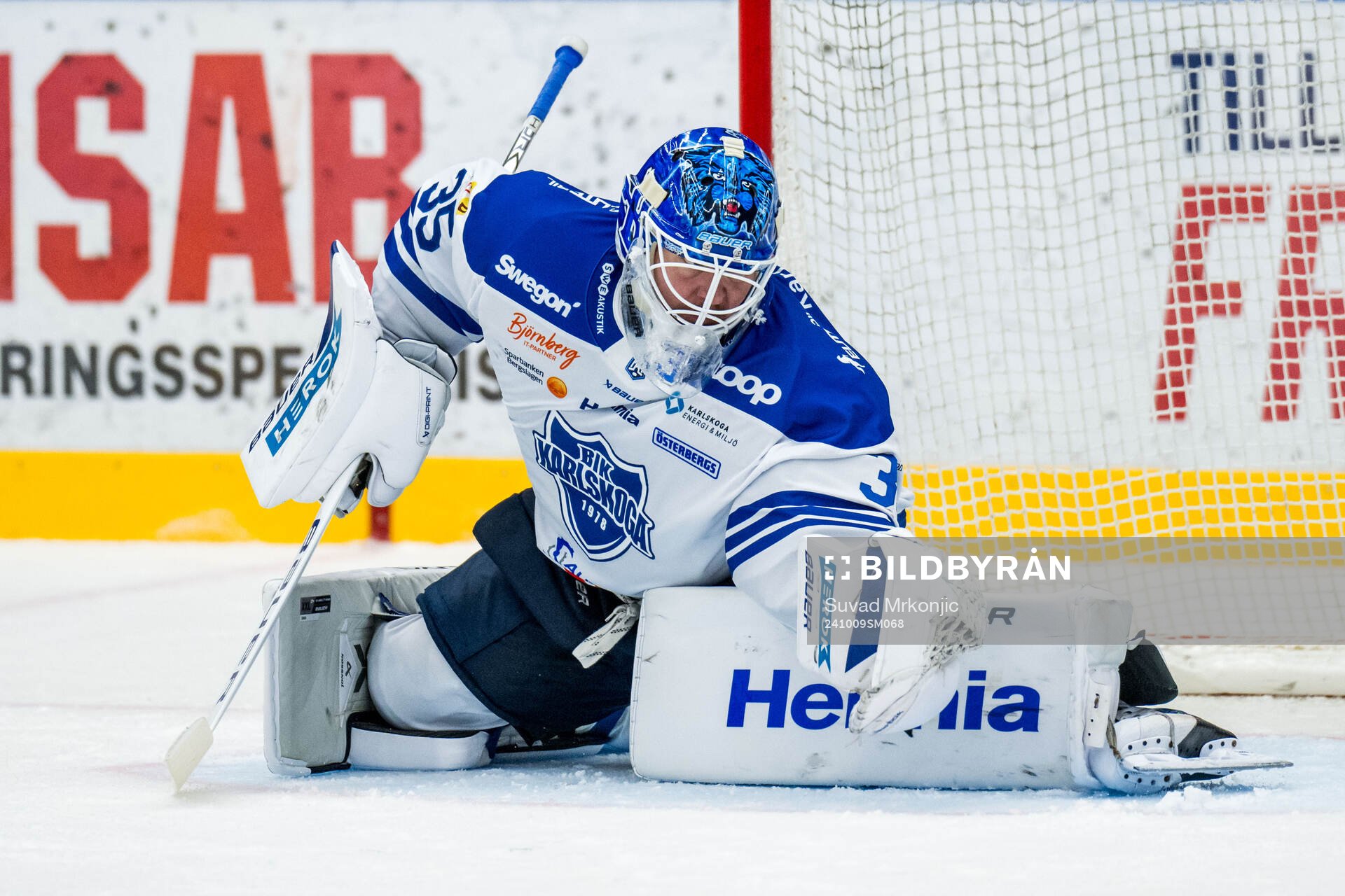 Karlskogas målvakt Lars Volden