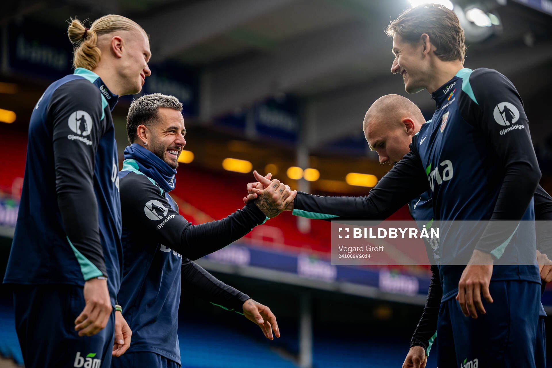 Erling Braut Haaland, Aron Dønnum, Leo Skiri Østigård