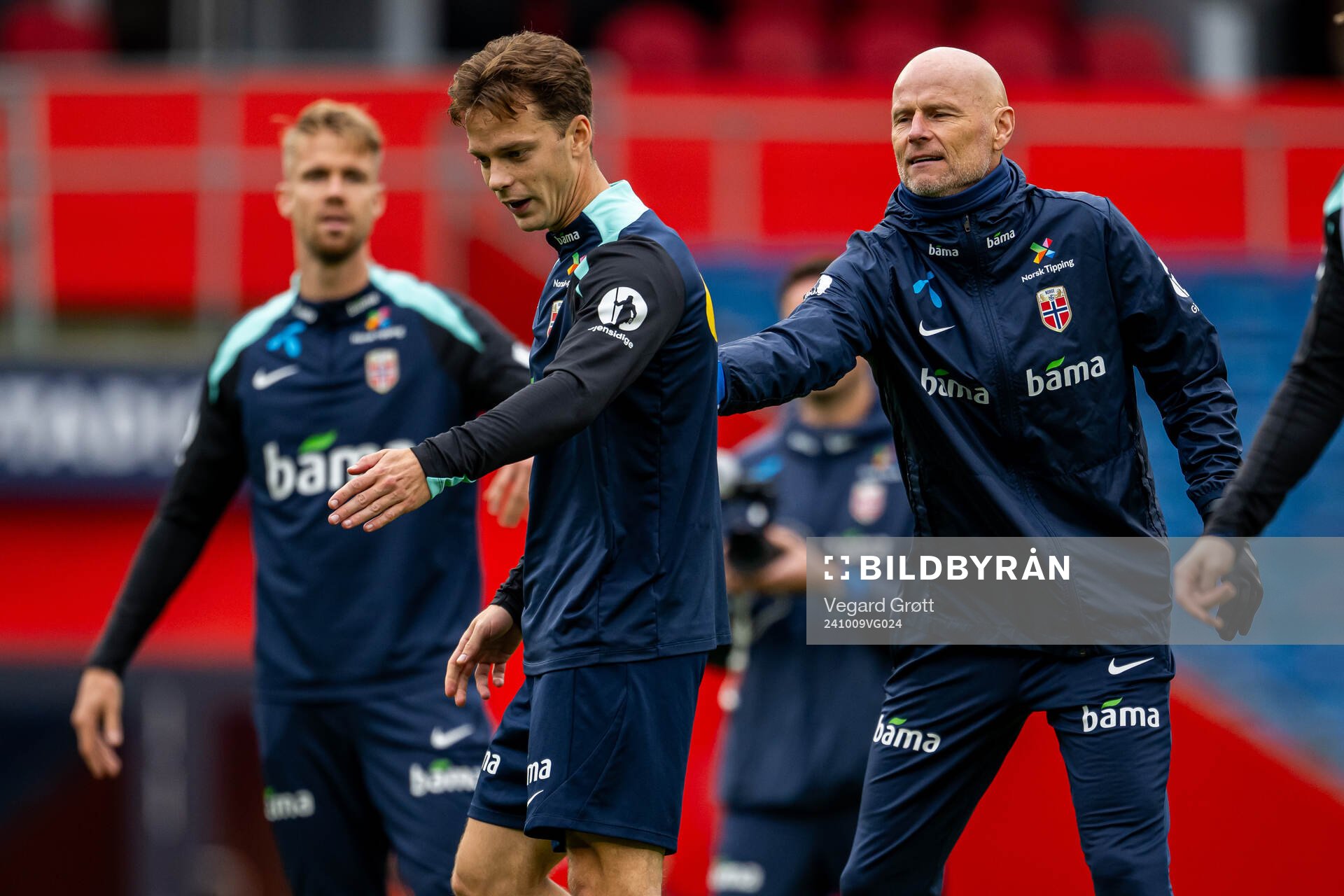 Ståle Solbakken, head coach of the Norwegian national