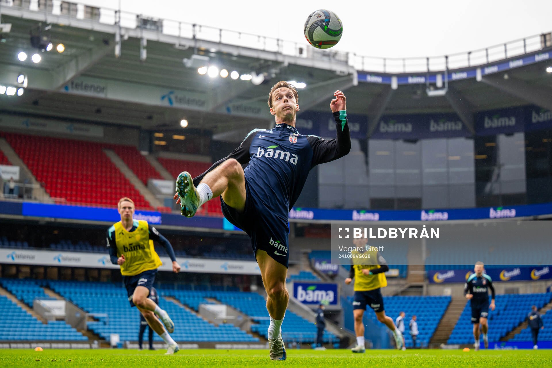 Felix Horn Myhre of the Norwegian national football team
