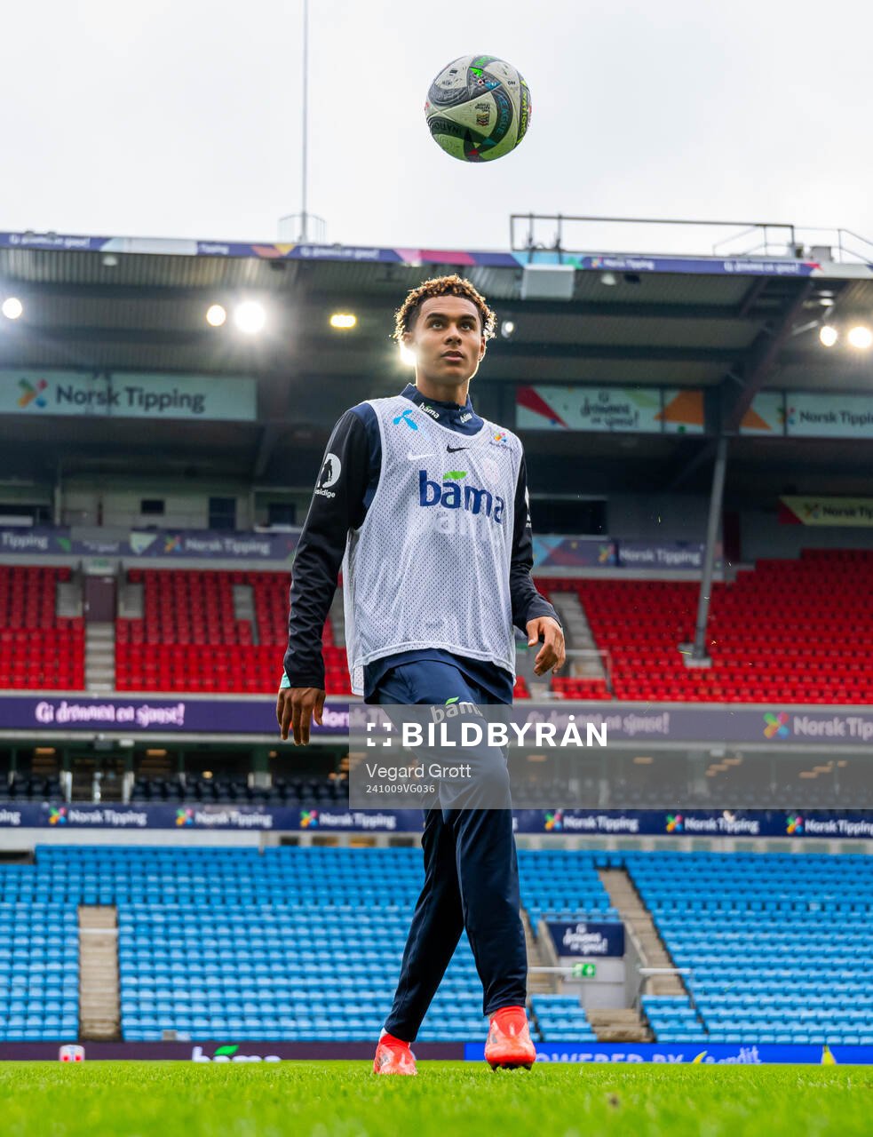 Antonio Nusa of the Norwegian national football team