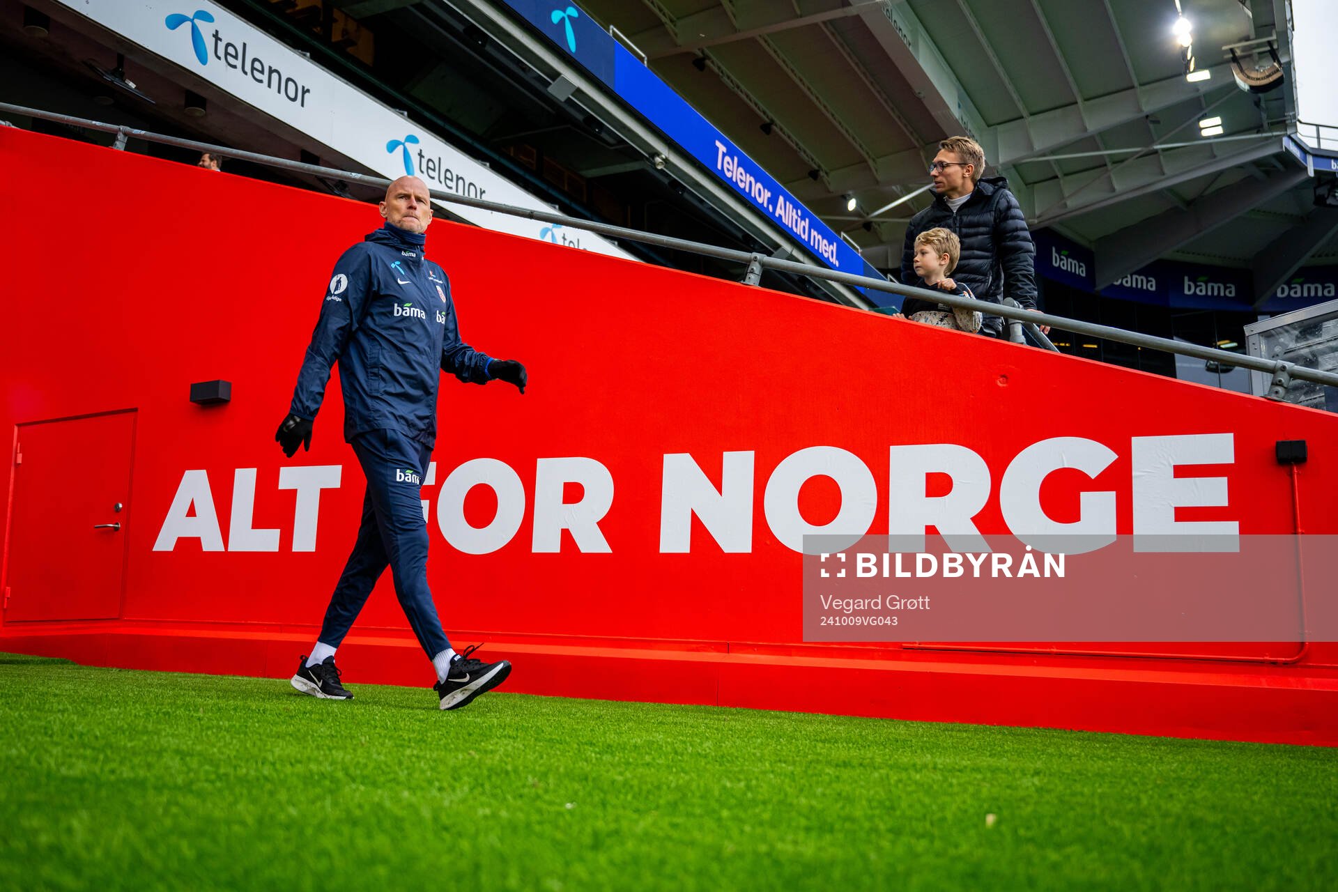 Ståle Solbakken, head coach of the Norwegian national