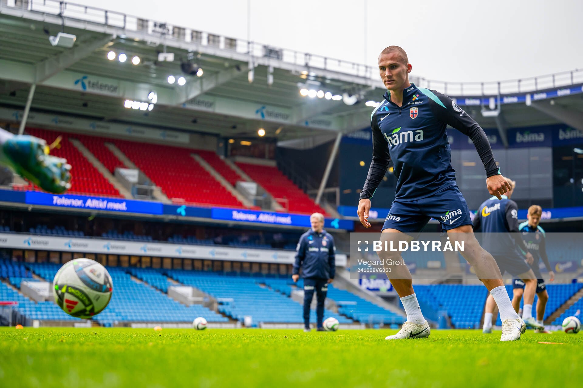 Leo Skiri Østigård of the Norwegian national football team