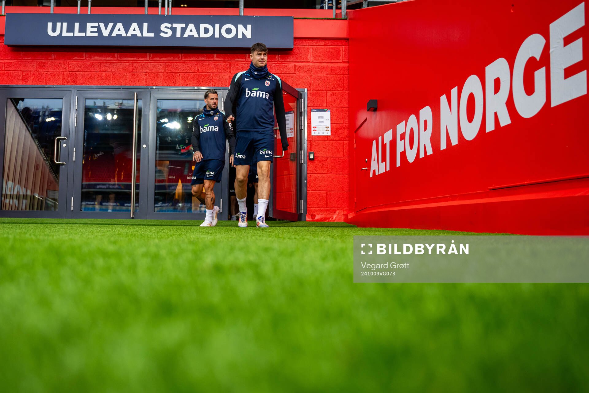 Jørgen Strand Larsen of the Norwegian national football
