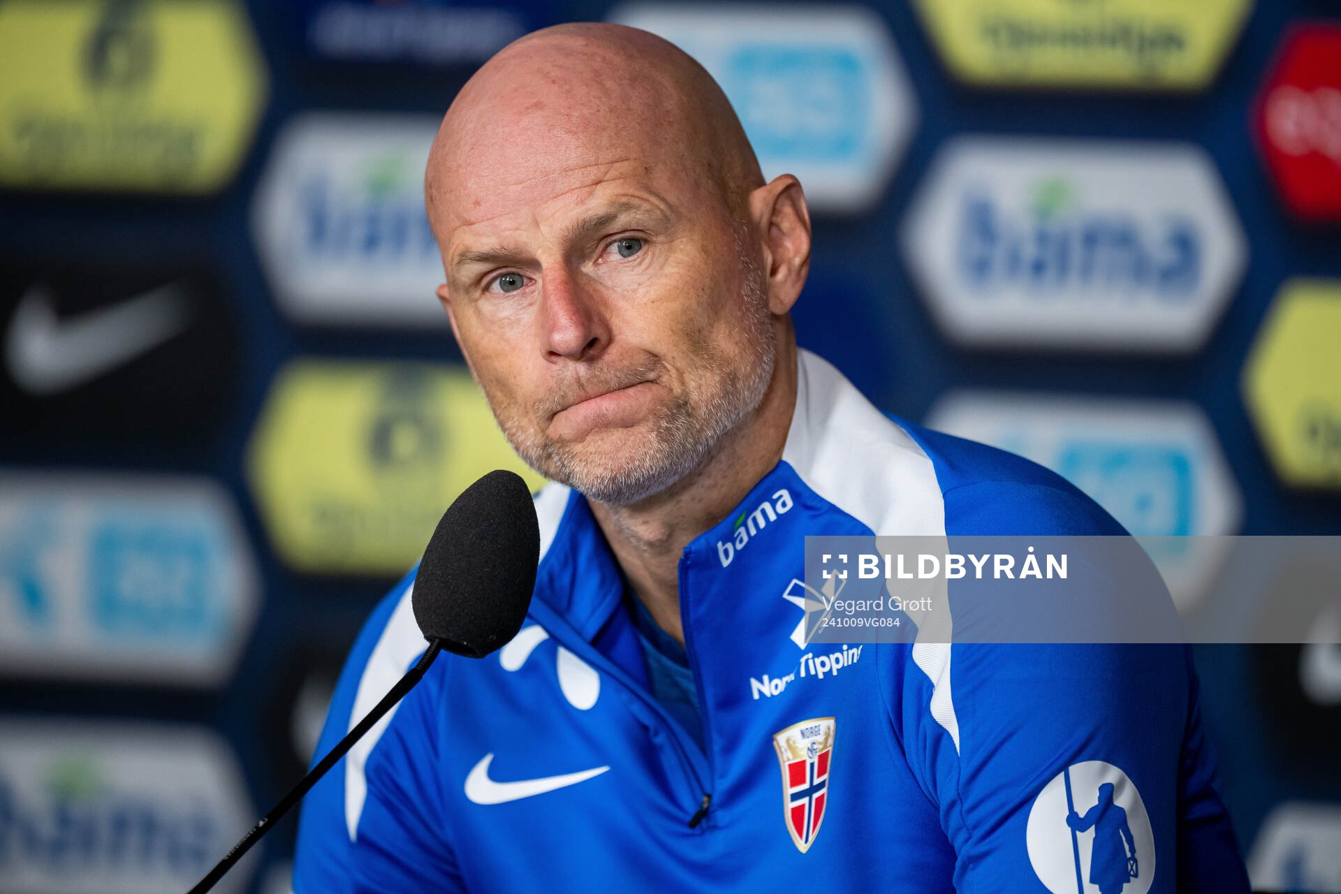 Ståle Solbakken, head coach of the Norwegian national
