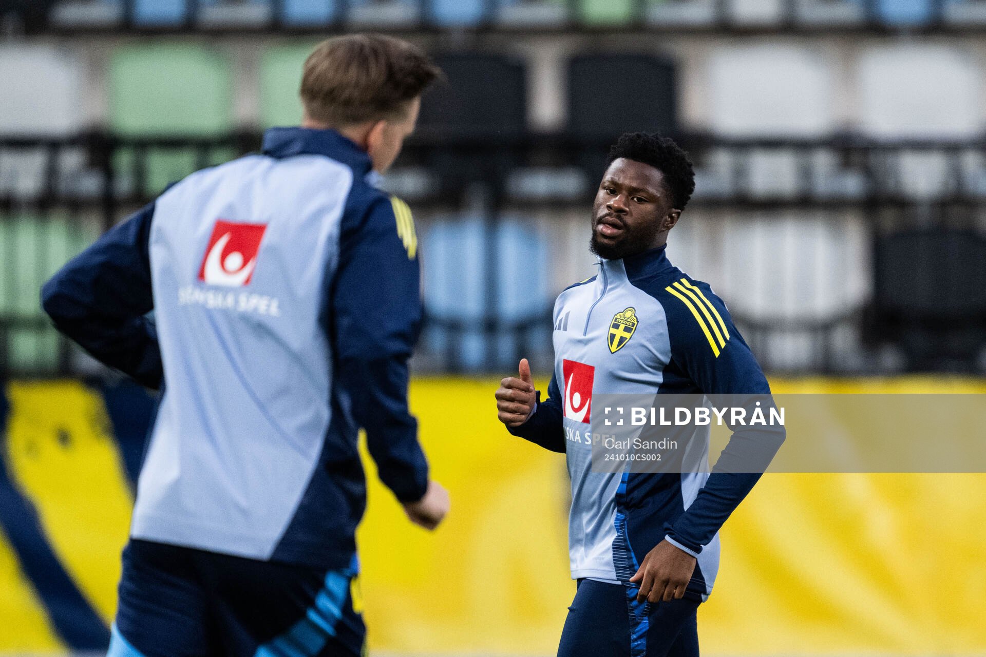 Emmanuel Ekong of Sweden