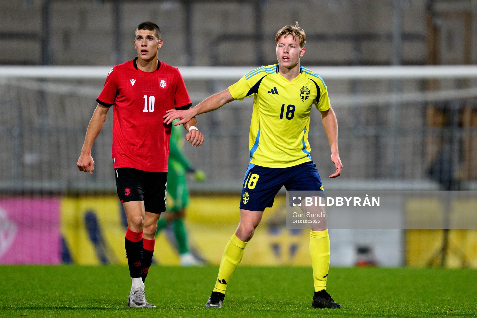 Giorgi Kvernadze of Georgia and Nils Zätterström of Sweden