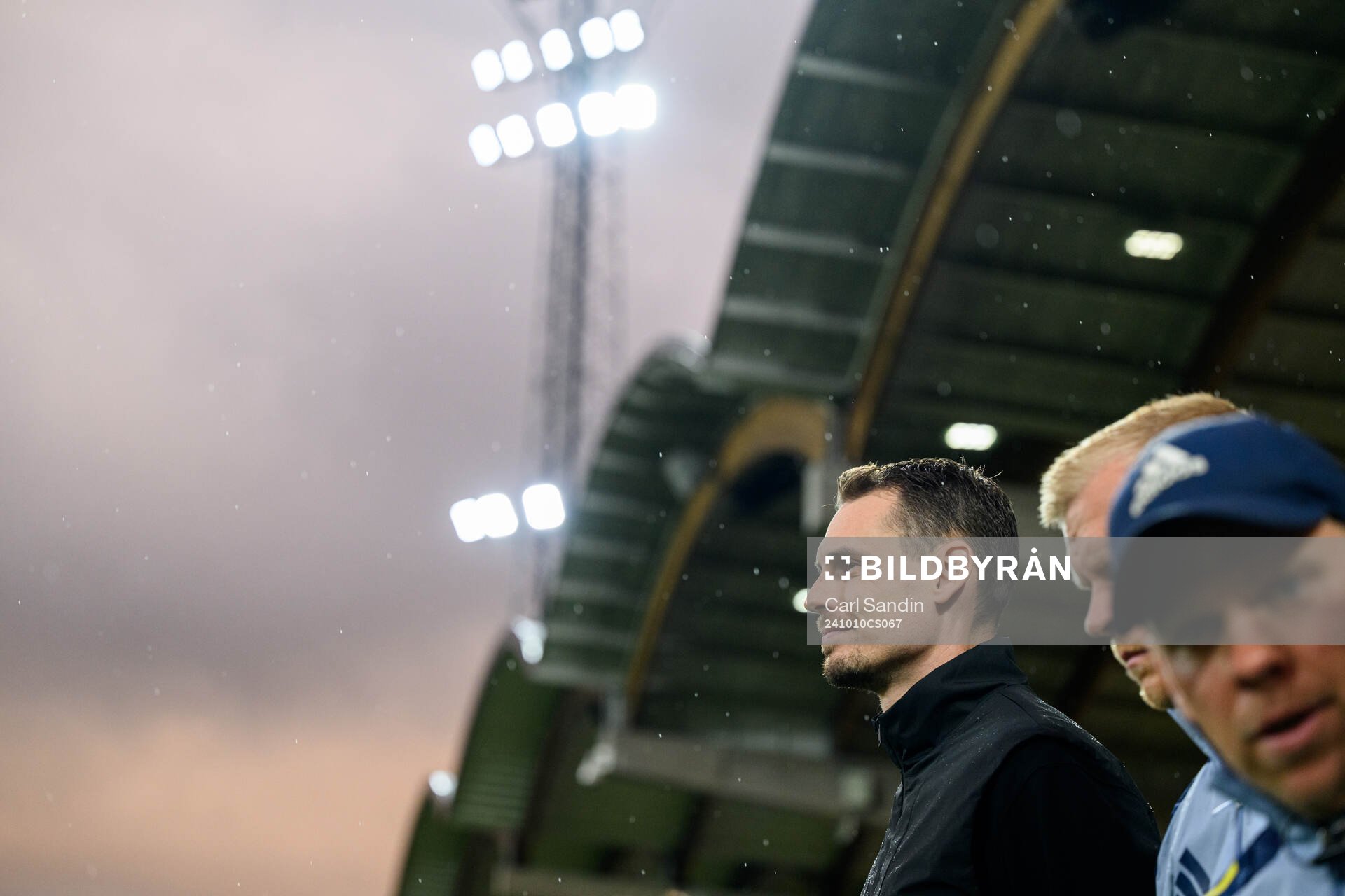 Head coach Daniel Bäckström of Sweden ahead the UEFA