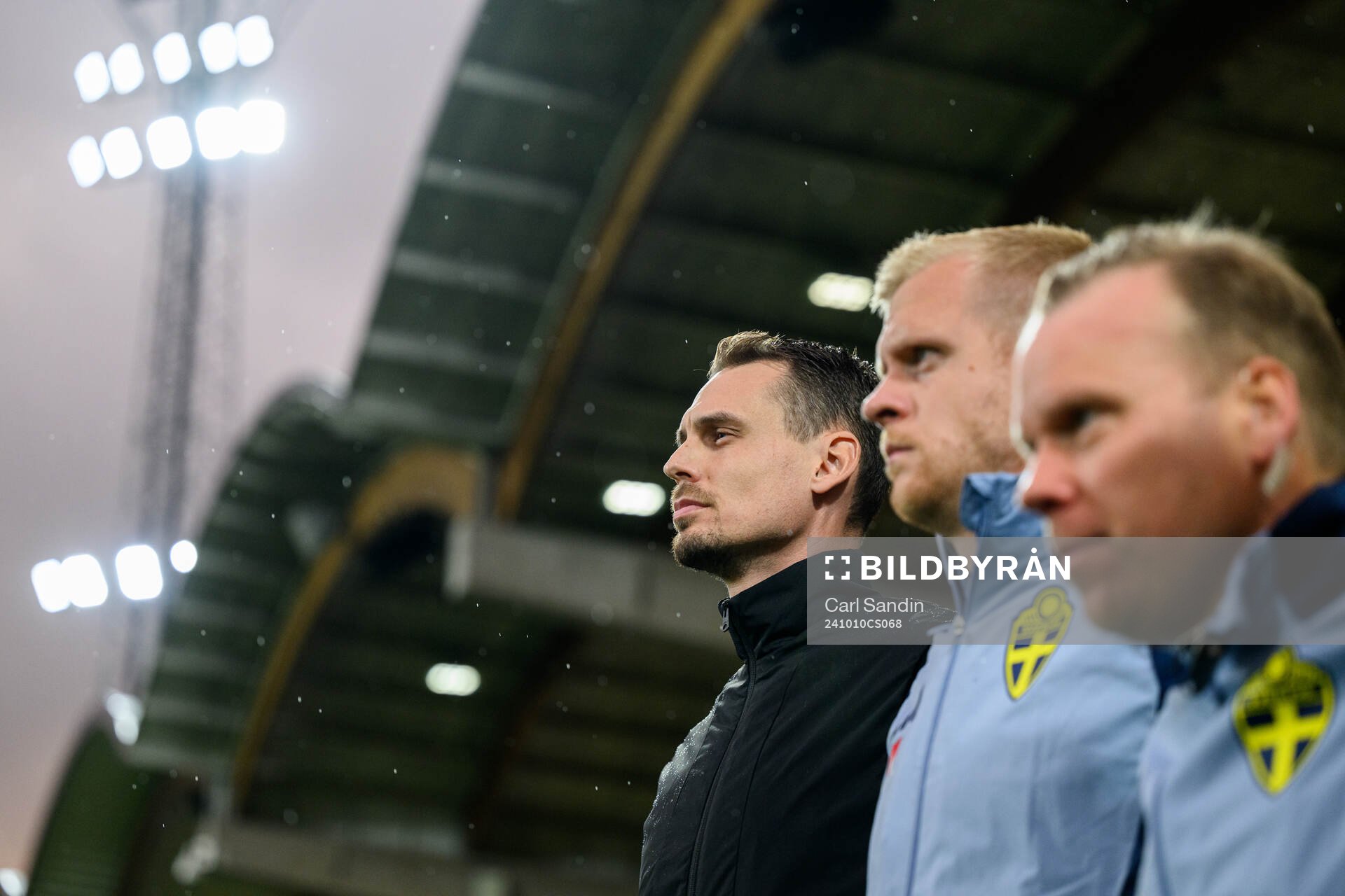 Head coach Daniel Bäckström of Sweden ahead the UEFA