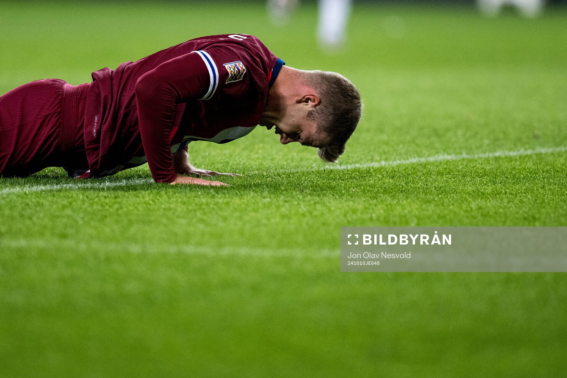 Alexander Sørloth of Norway