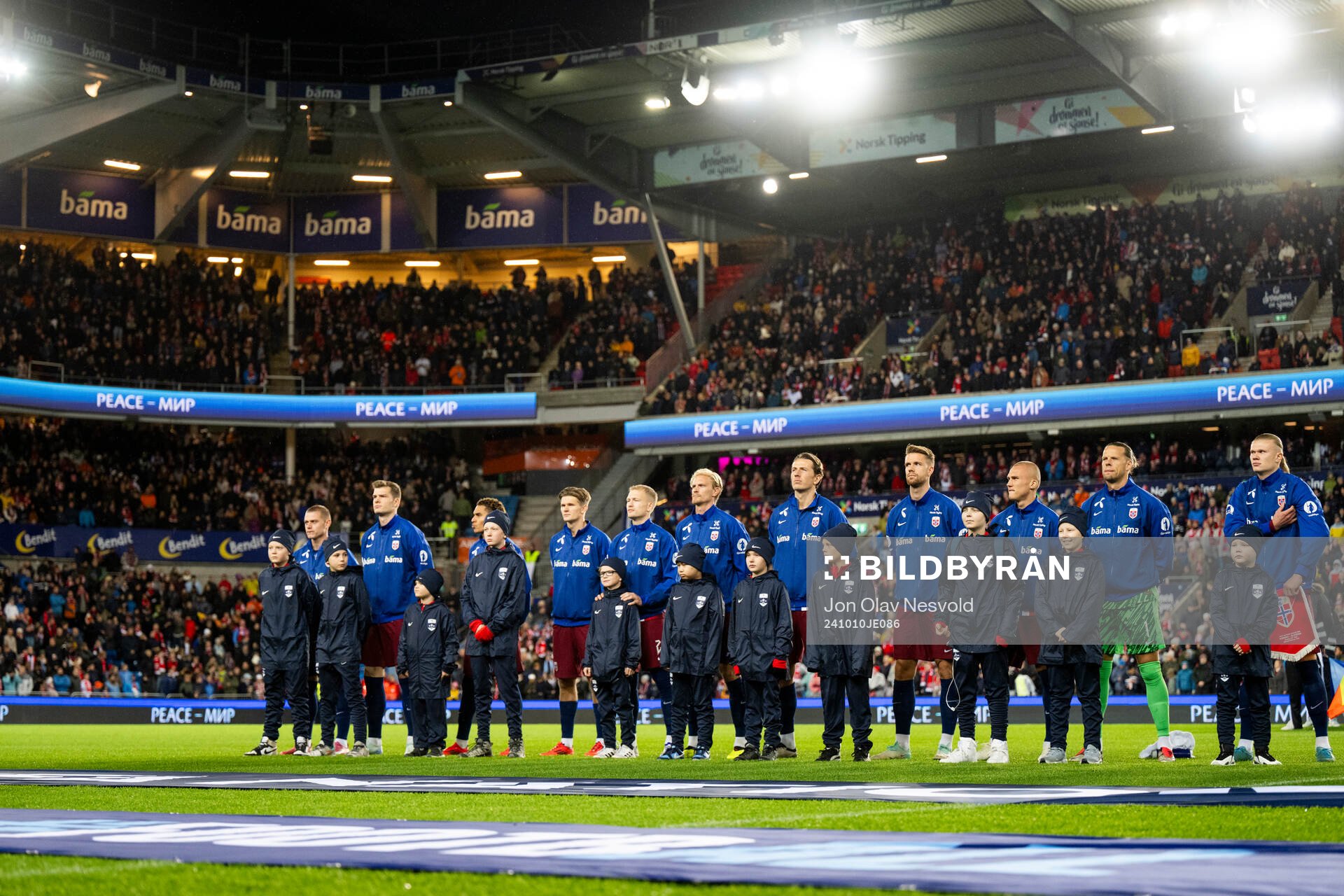 Julian Ryerson, Alexander Sørloth, Antonio Nusa, David
