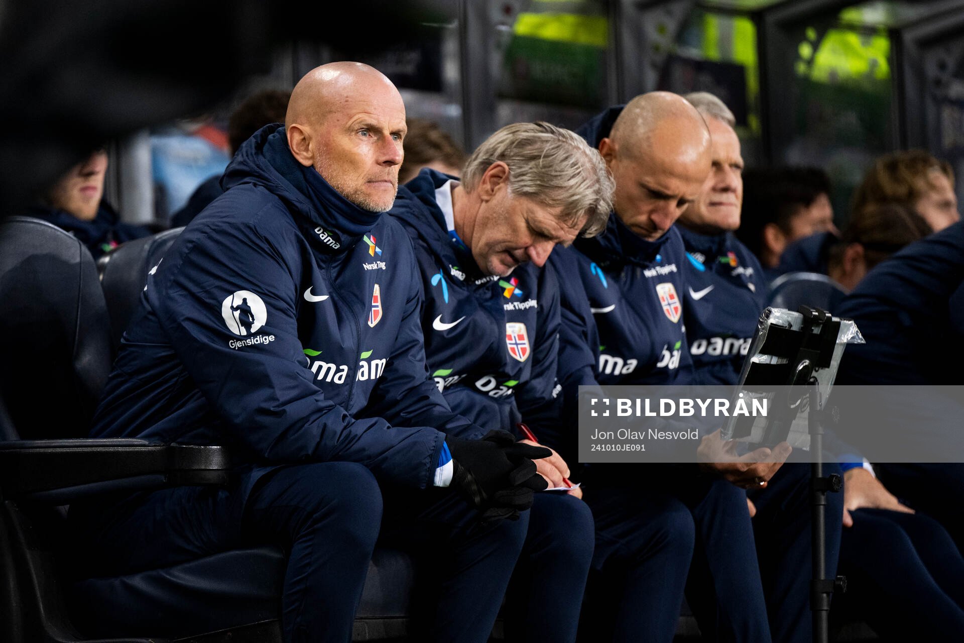 Head coach Ståle Solbakken of Norway