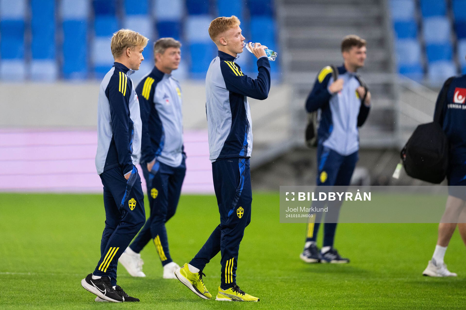 Hugo Larsson of the Swedish men's national football team at