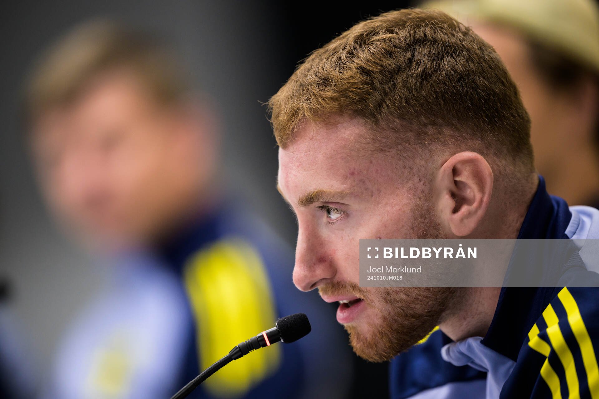 Dejan Kulusevski of the Swedish men's national football team