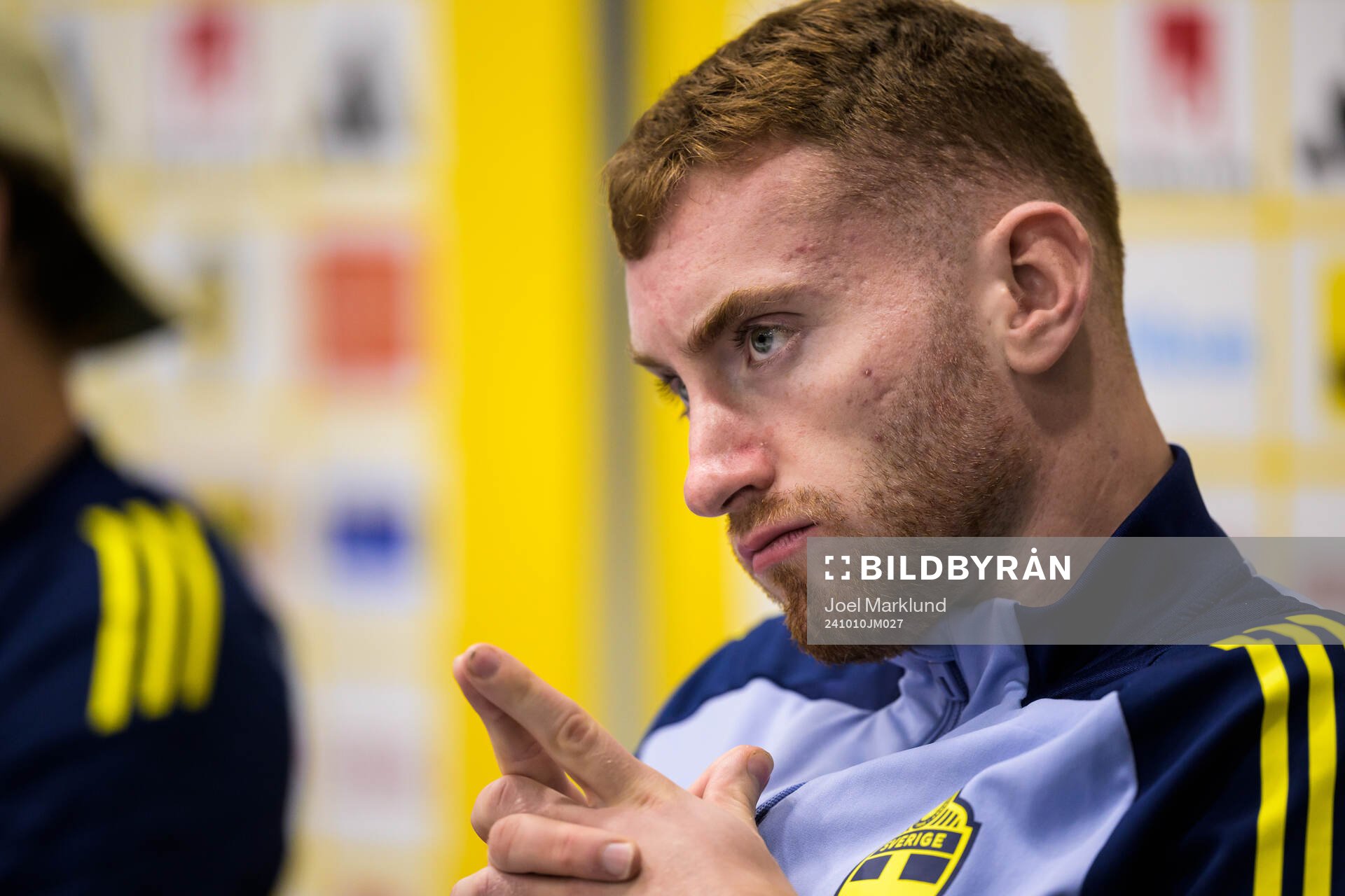 Dejan Kulusevski of the Swedish men's national football team