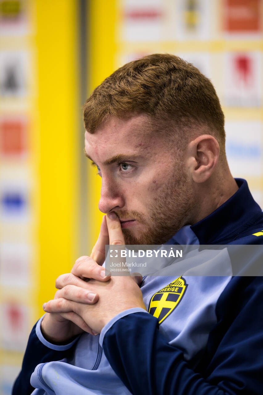 Dejan Kulusevski of the Swedish men's national football team