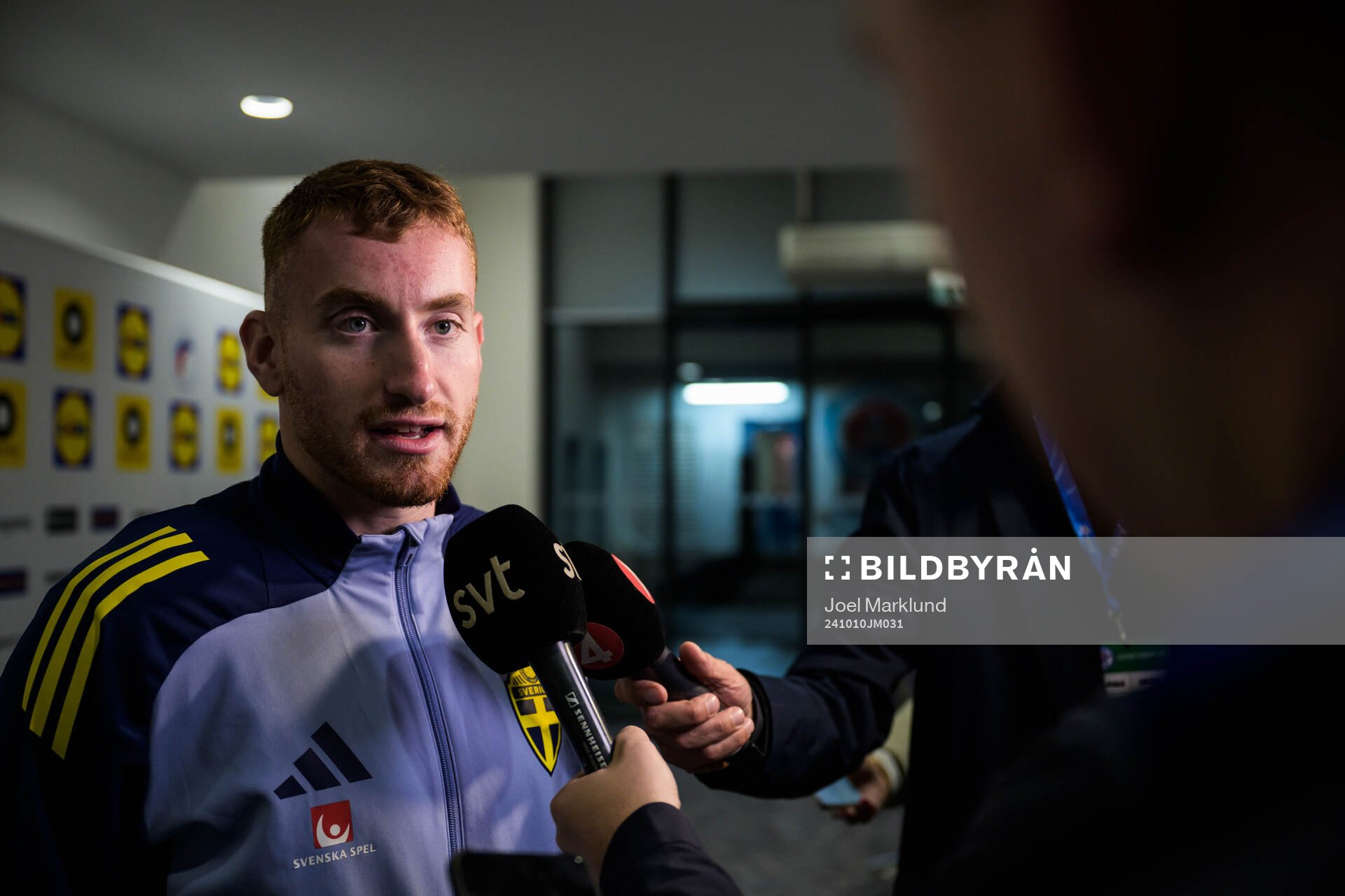 Dejan Kulusevski of the Swedish men's national football