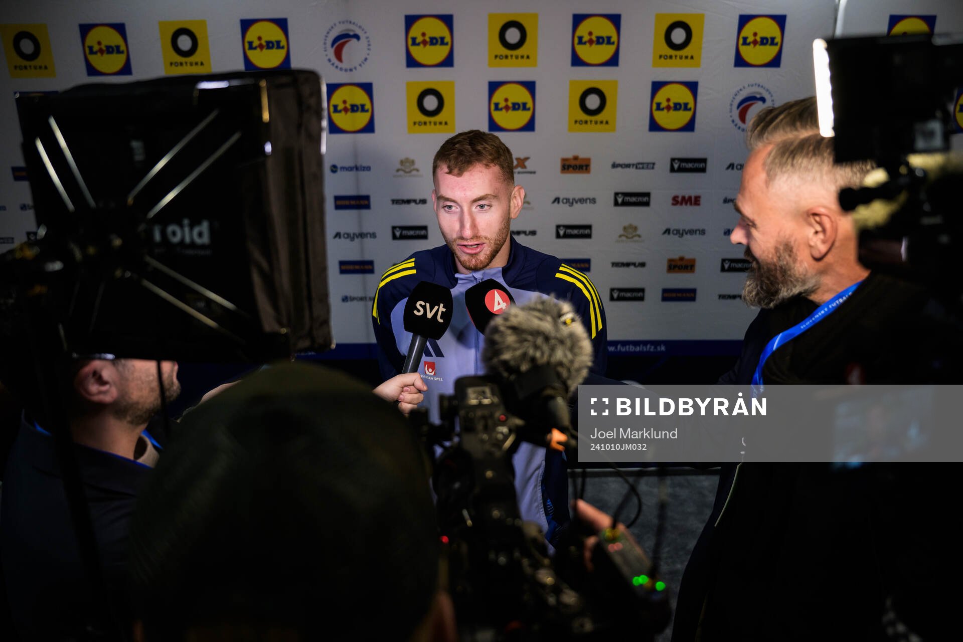 Dejan Kulusevski of the Swedish men's national football
