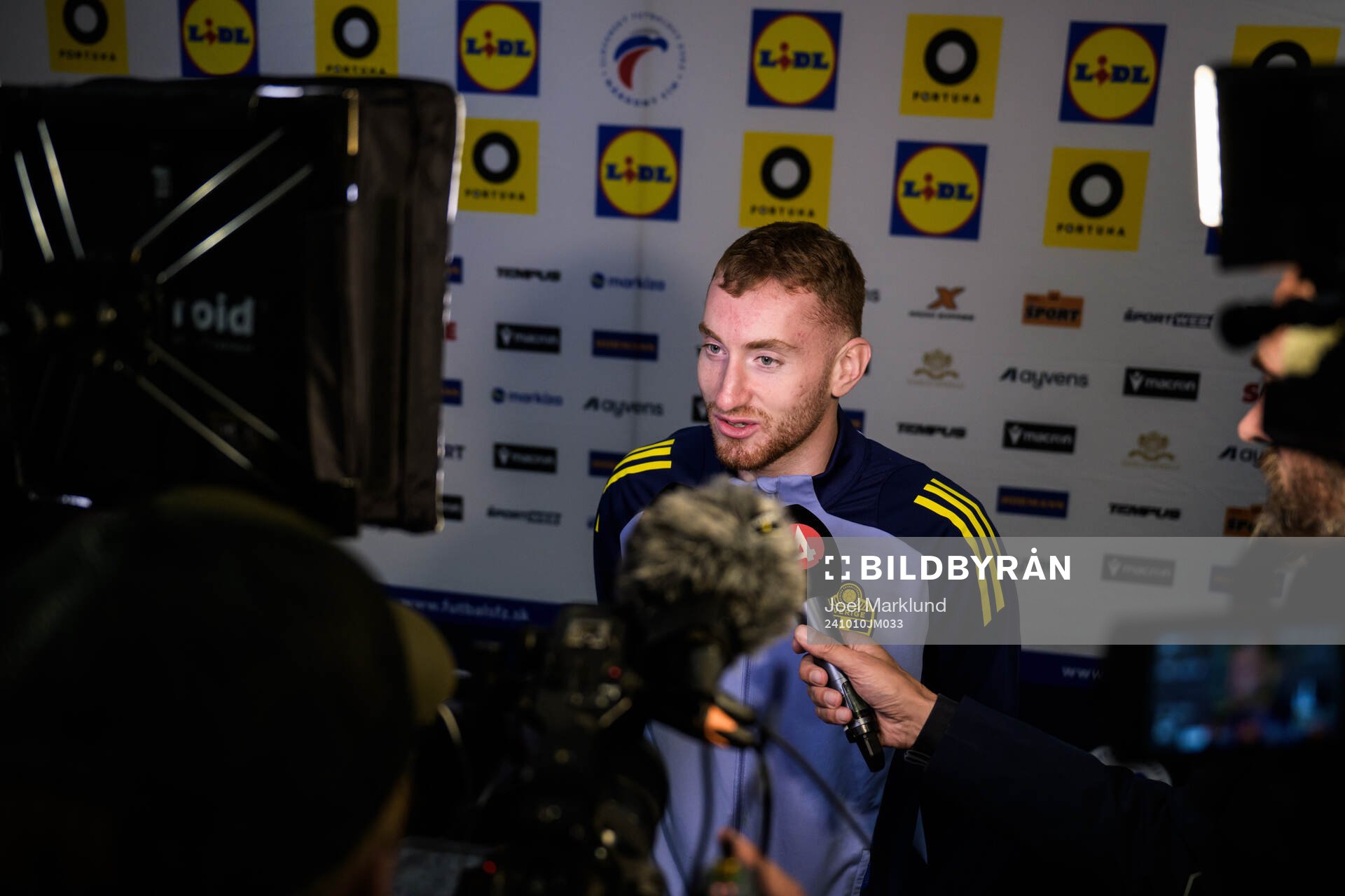 Dejan Kulusevski of the Swedish men's national football