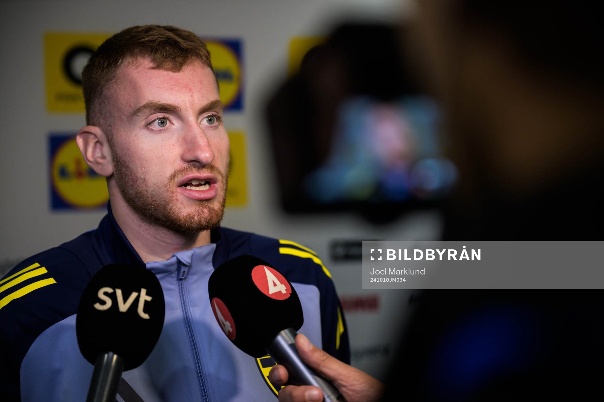 Dejan Kulusevski of the Swedish men's national football