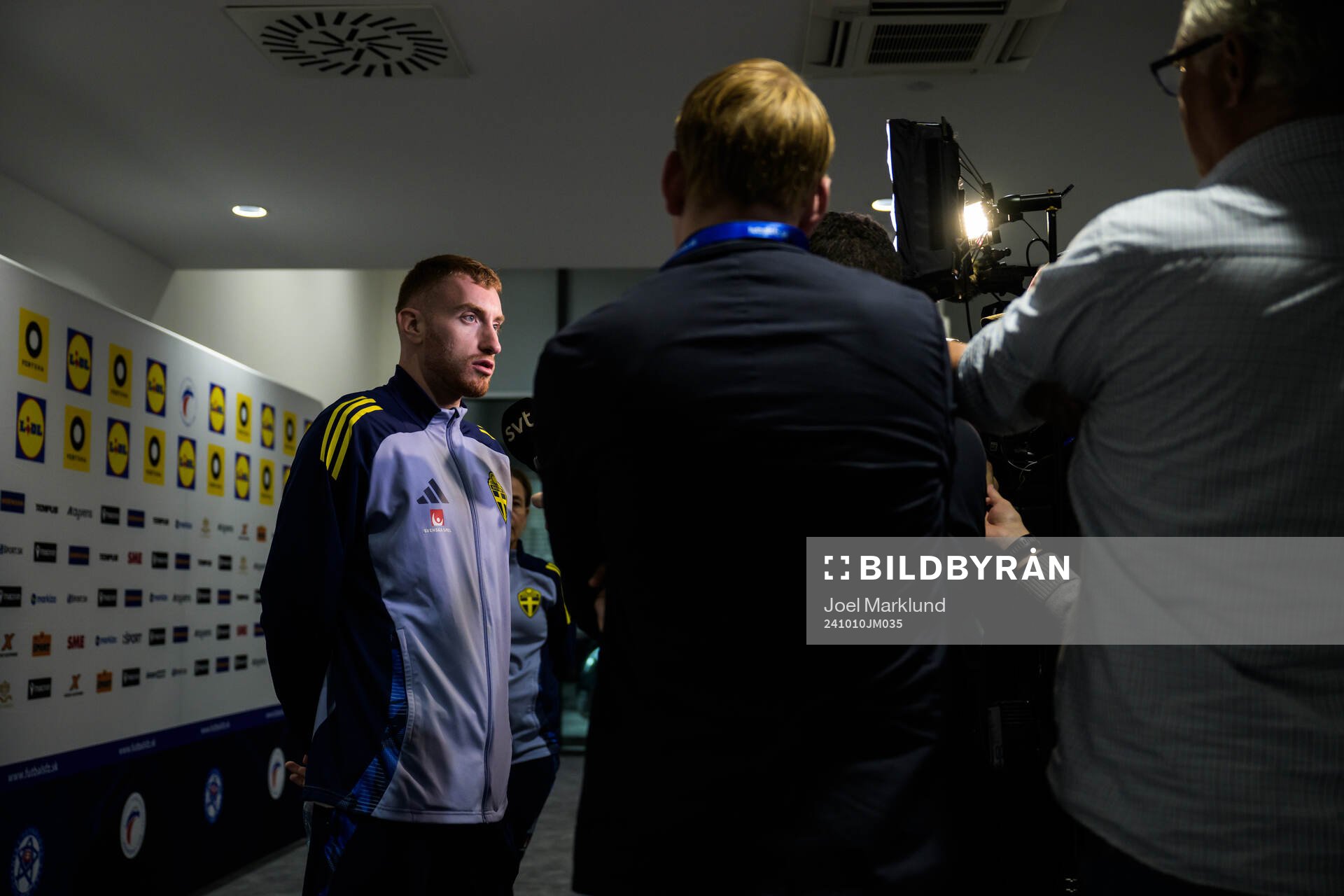 Dejan Kulusevski of the Swedish men's national football