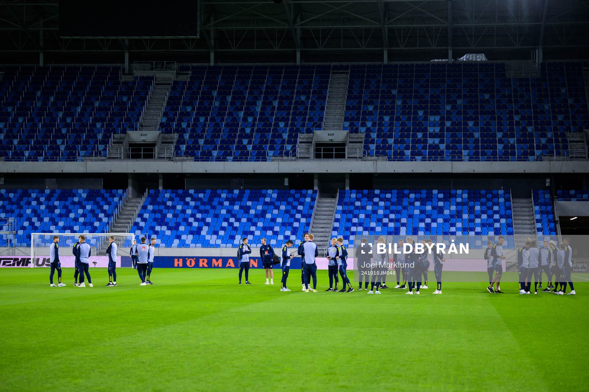 Players of the Swedish men's national football team at a