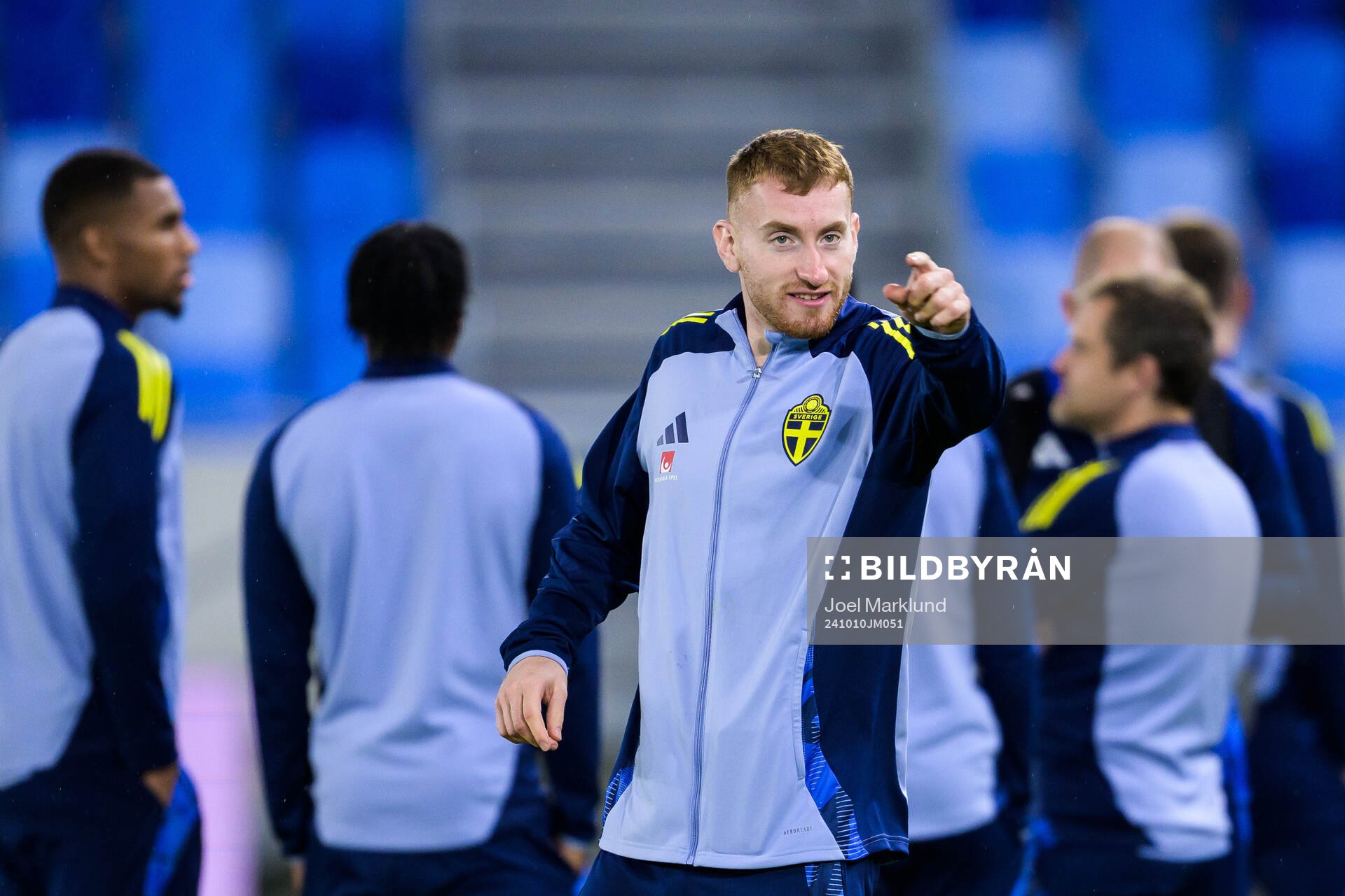Dejan Kulusevski of the Swedish men's national football