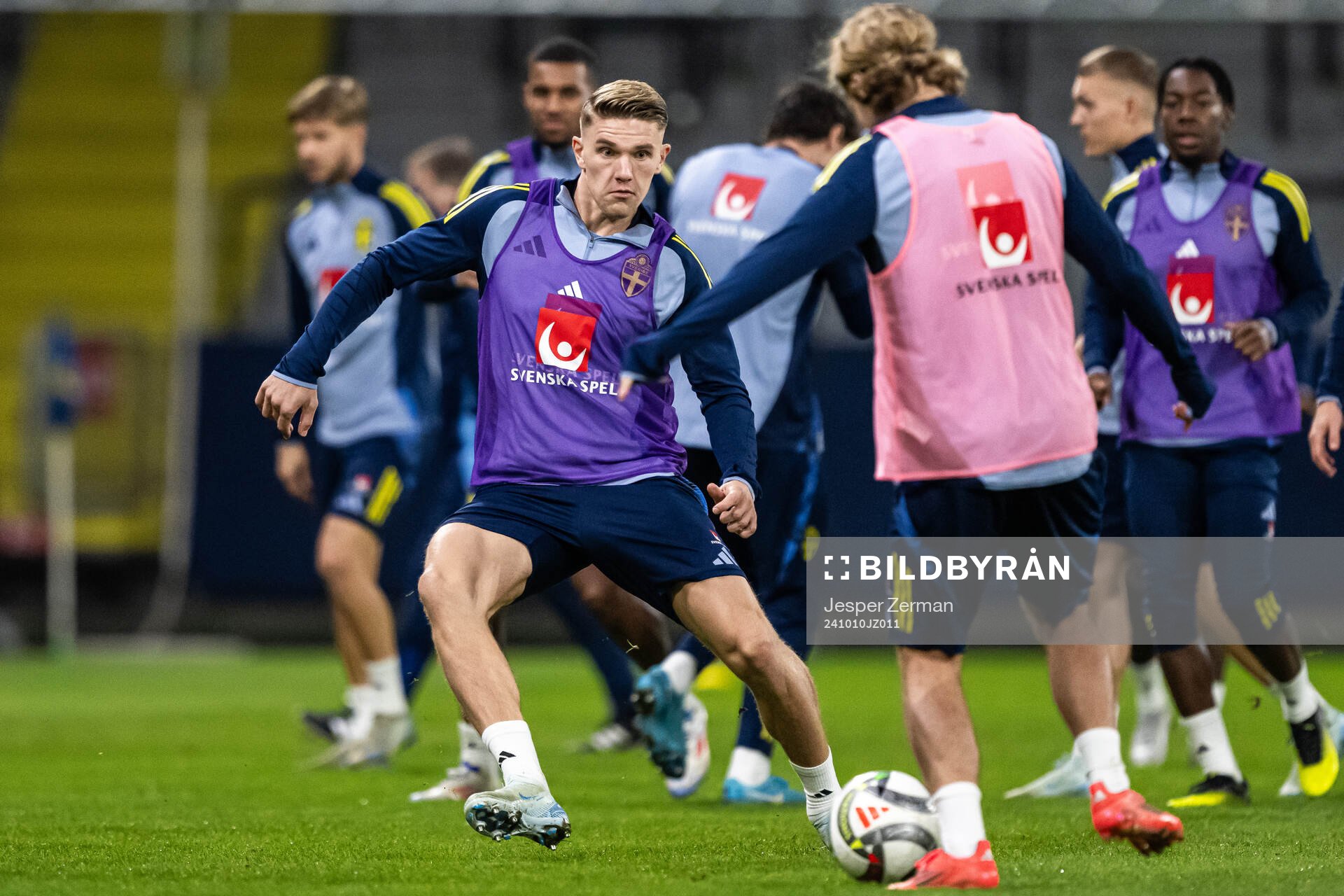 Viktor Gyökeres of the Swedish men's football national