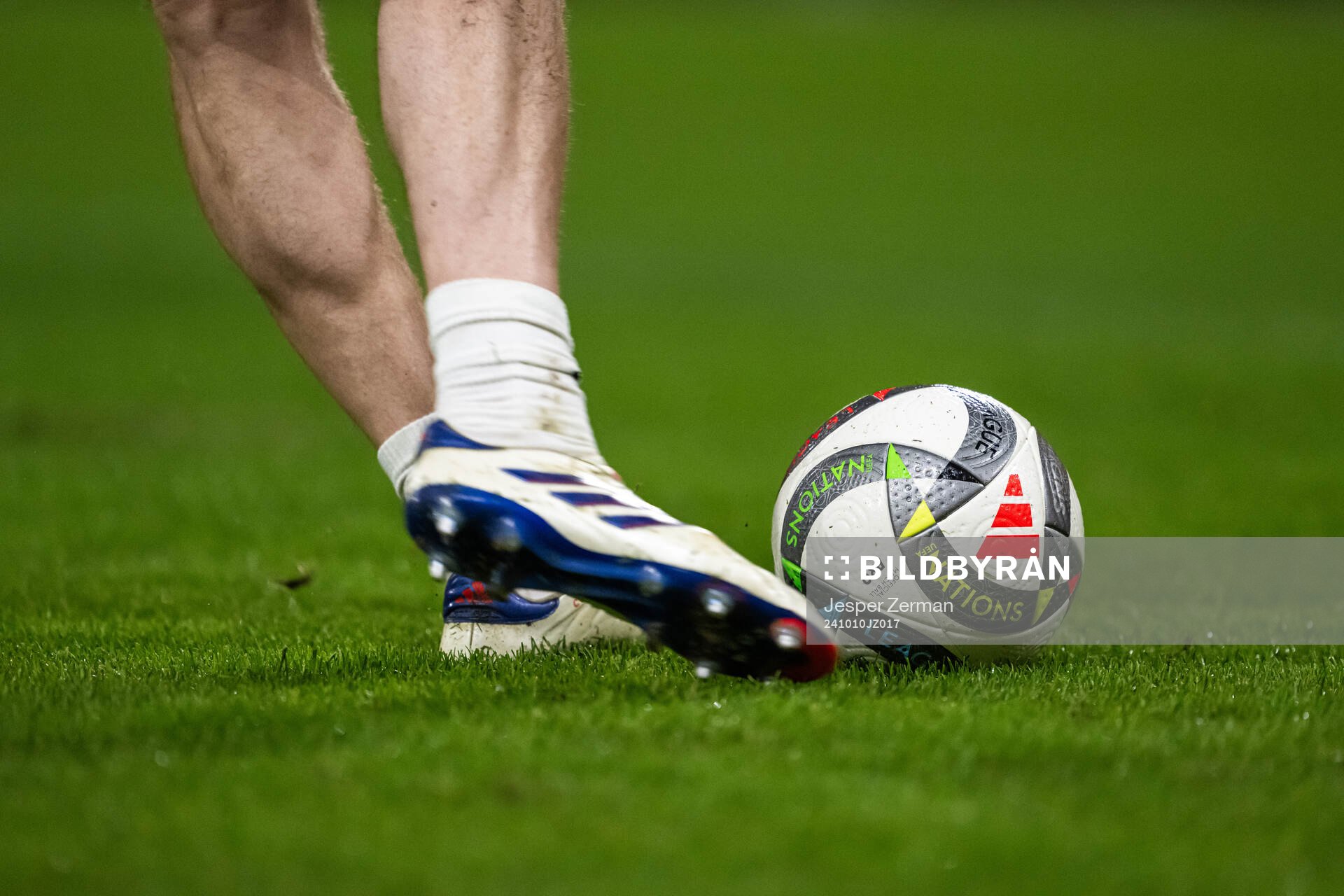 A football