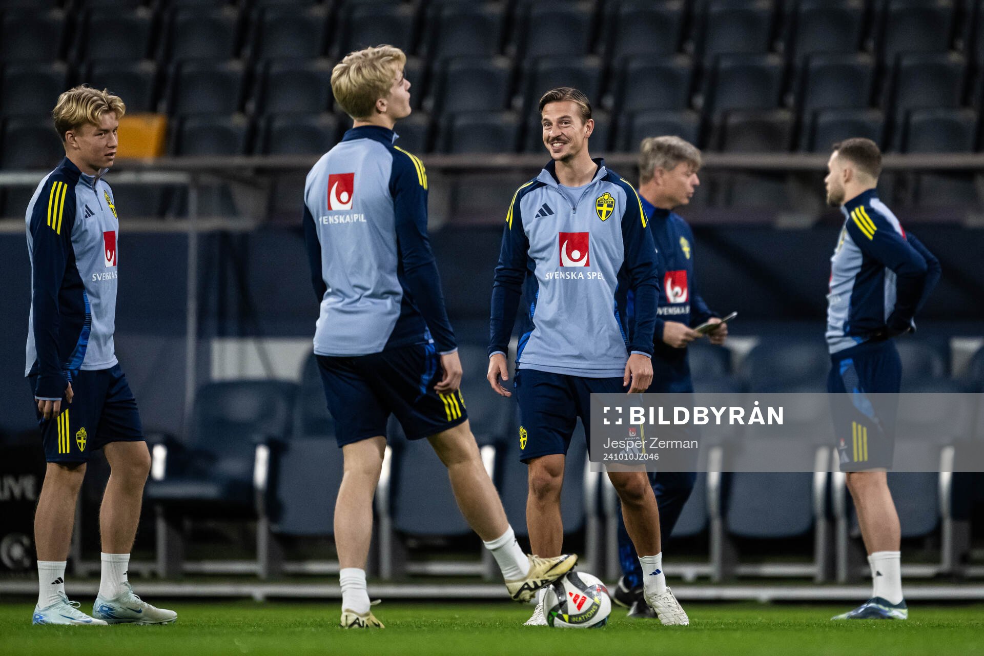 Daniel Svensson and Simon Olsson of the Swedish men's