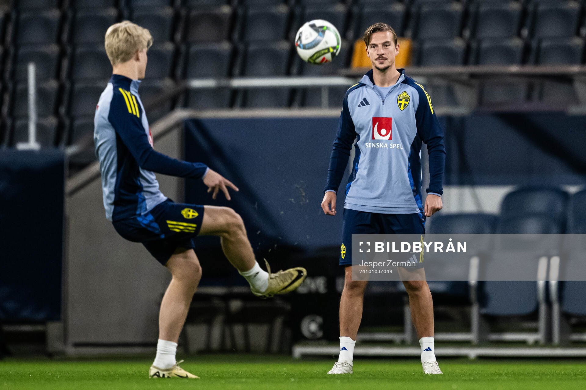 Simon Olsson of the Swedish men's football national team at