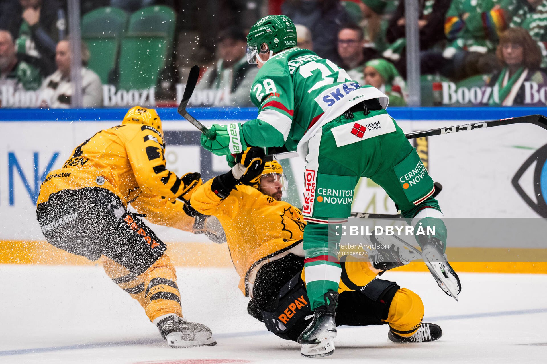 Rögles Anton Bengtsson och Skellefteås Marcus Eriksson