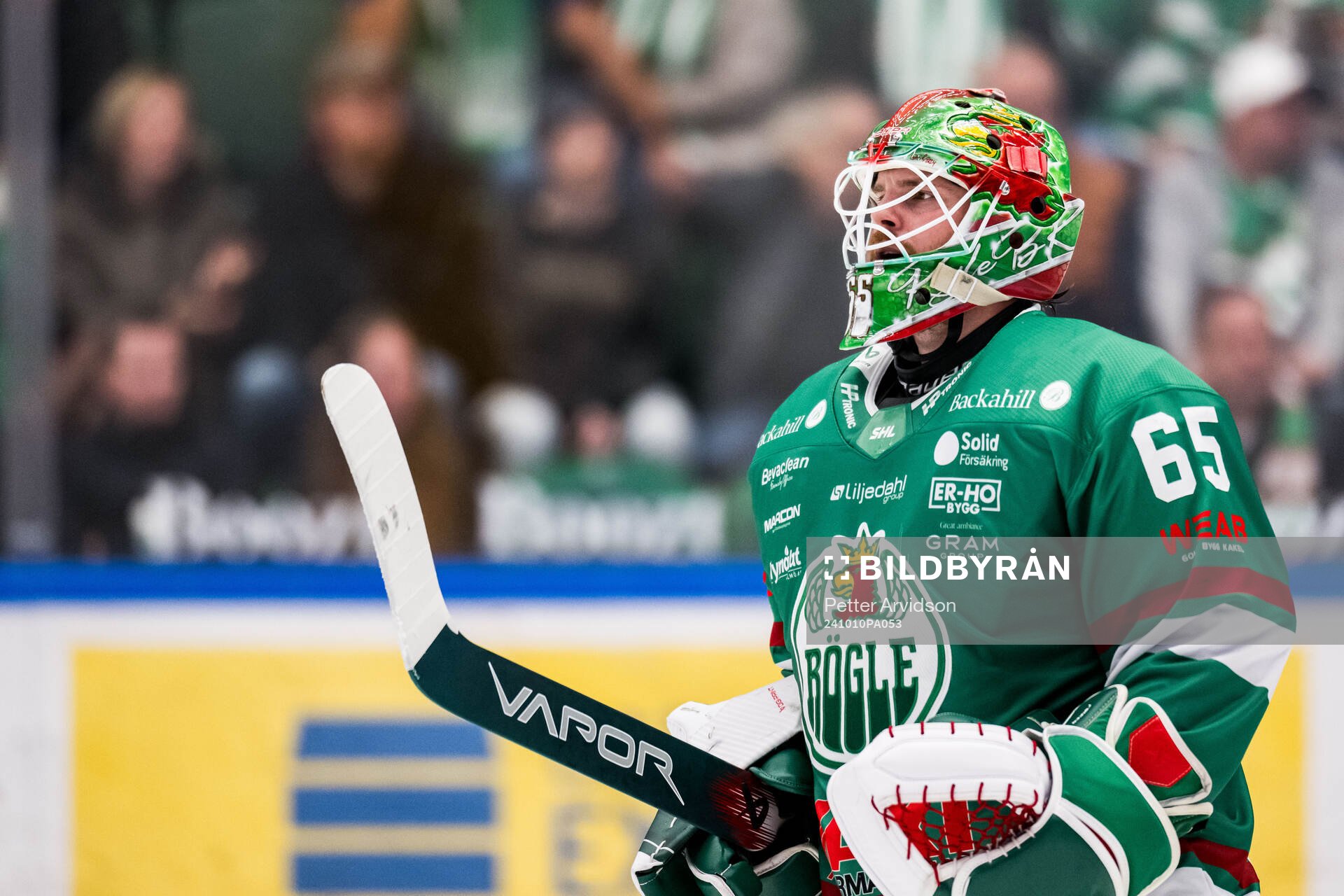Rögles målvakt Christoffer Rifalk deppar