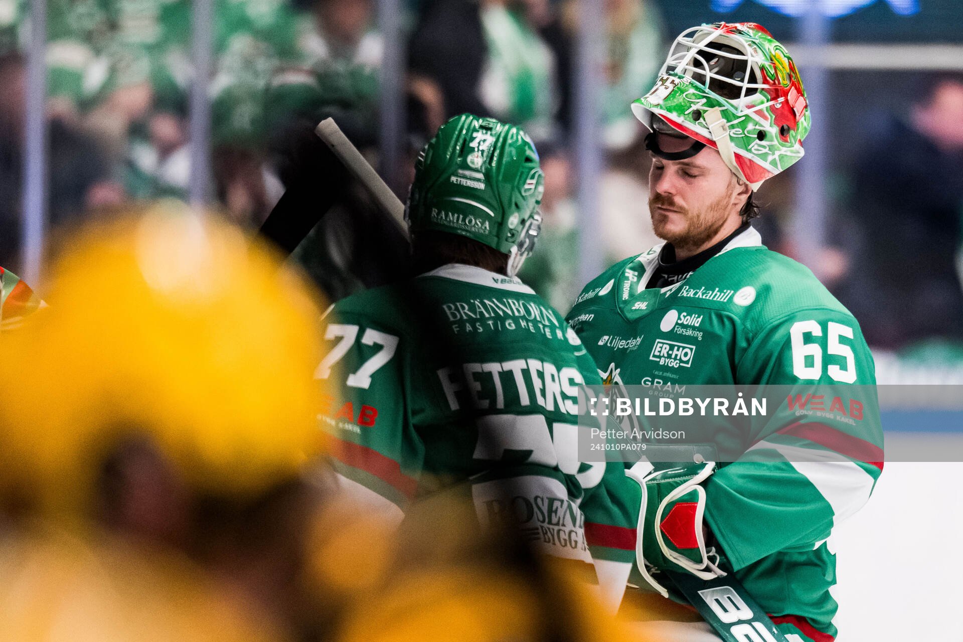 Rögles målvakt Christoffer Rifalk deppar