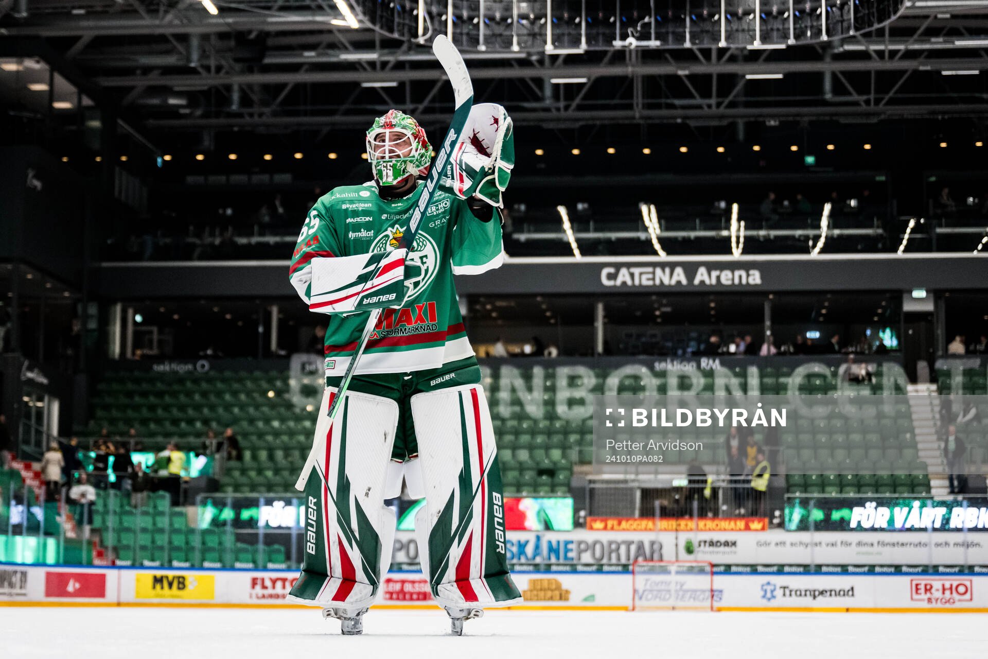 Rögles målvakt Christoffer Rifalk deppar