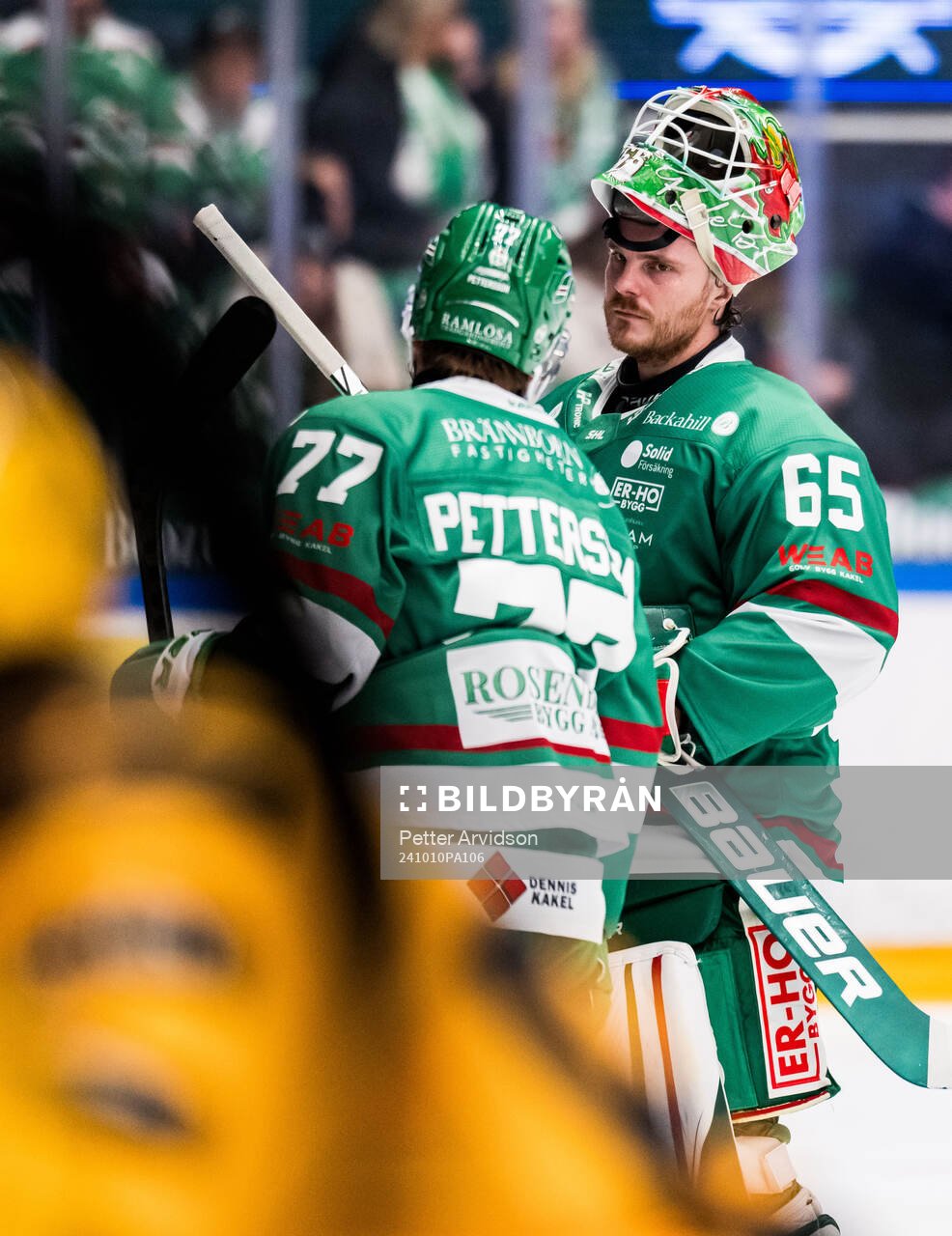 Rögles målvakt Christoffer Rifalk deppar