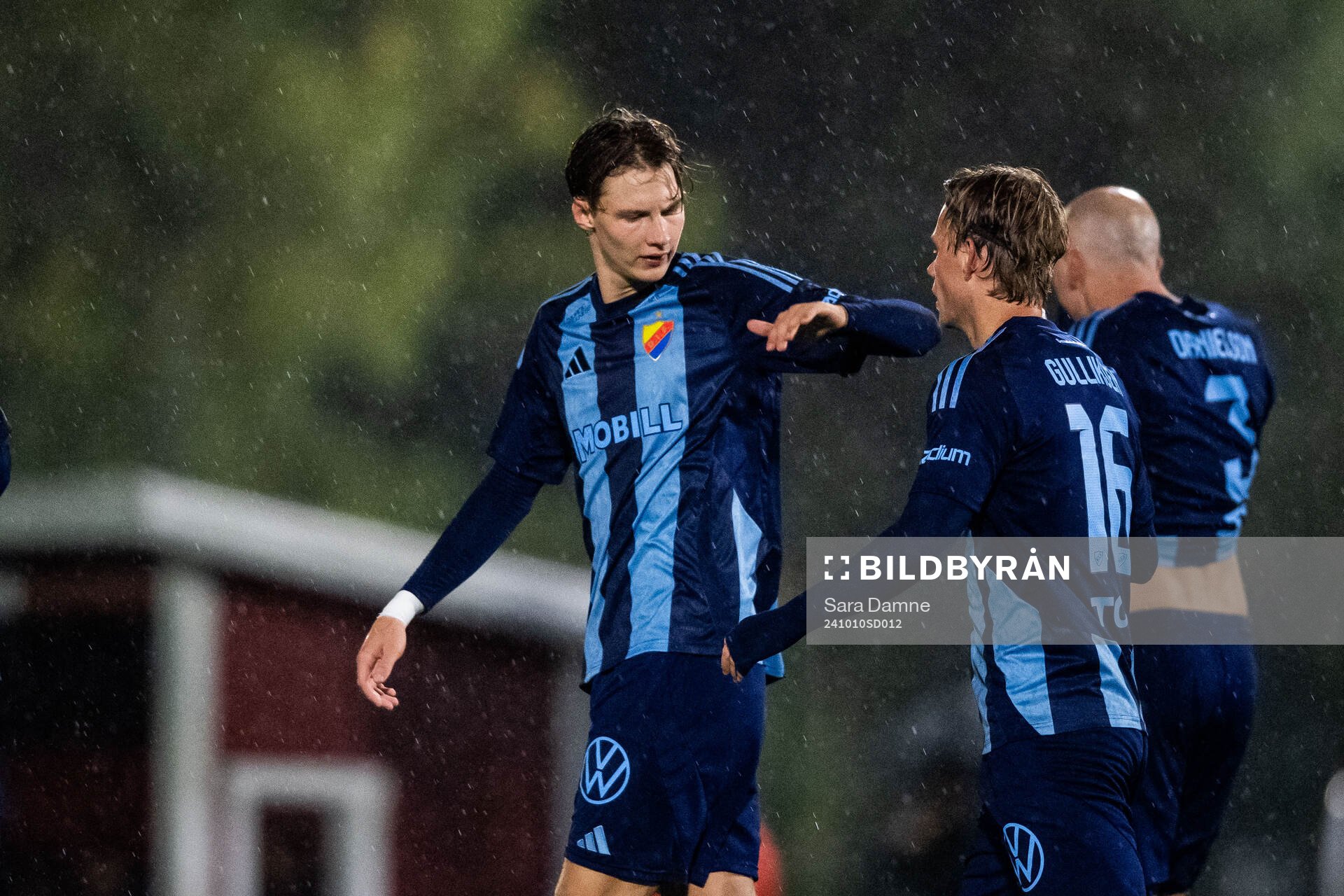 Djurgårdens August Priske Flyger och Tobias Gulliksen