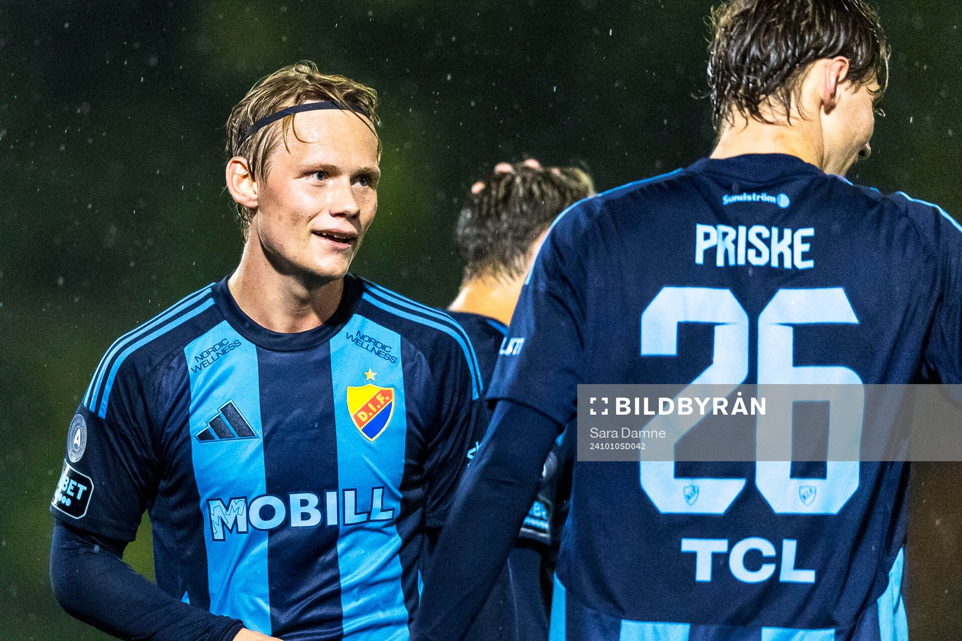 Djurgårdens Tobias Gulliksen jublar